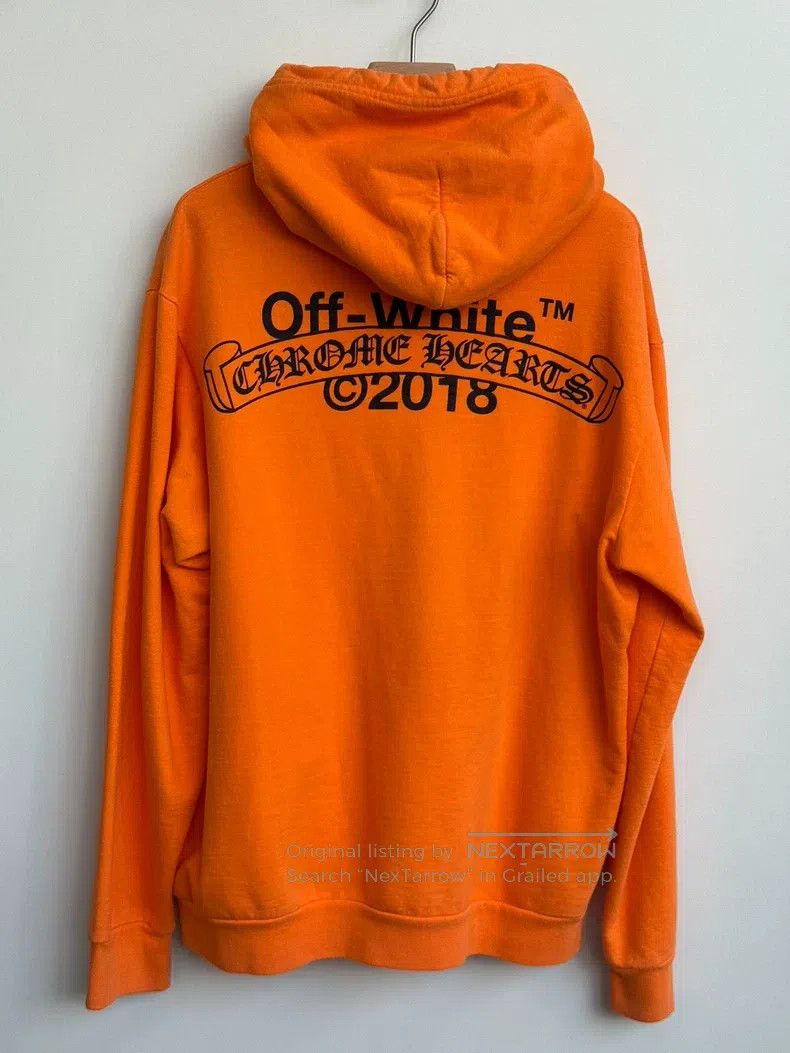 Chrome Hearts CHROME HEARTS Size XL Hooded sweater orange Size US XL / EU 56 / 4 - 2 Thumbnail
