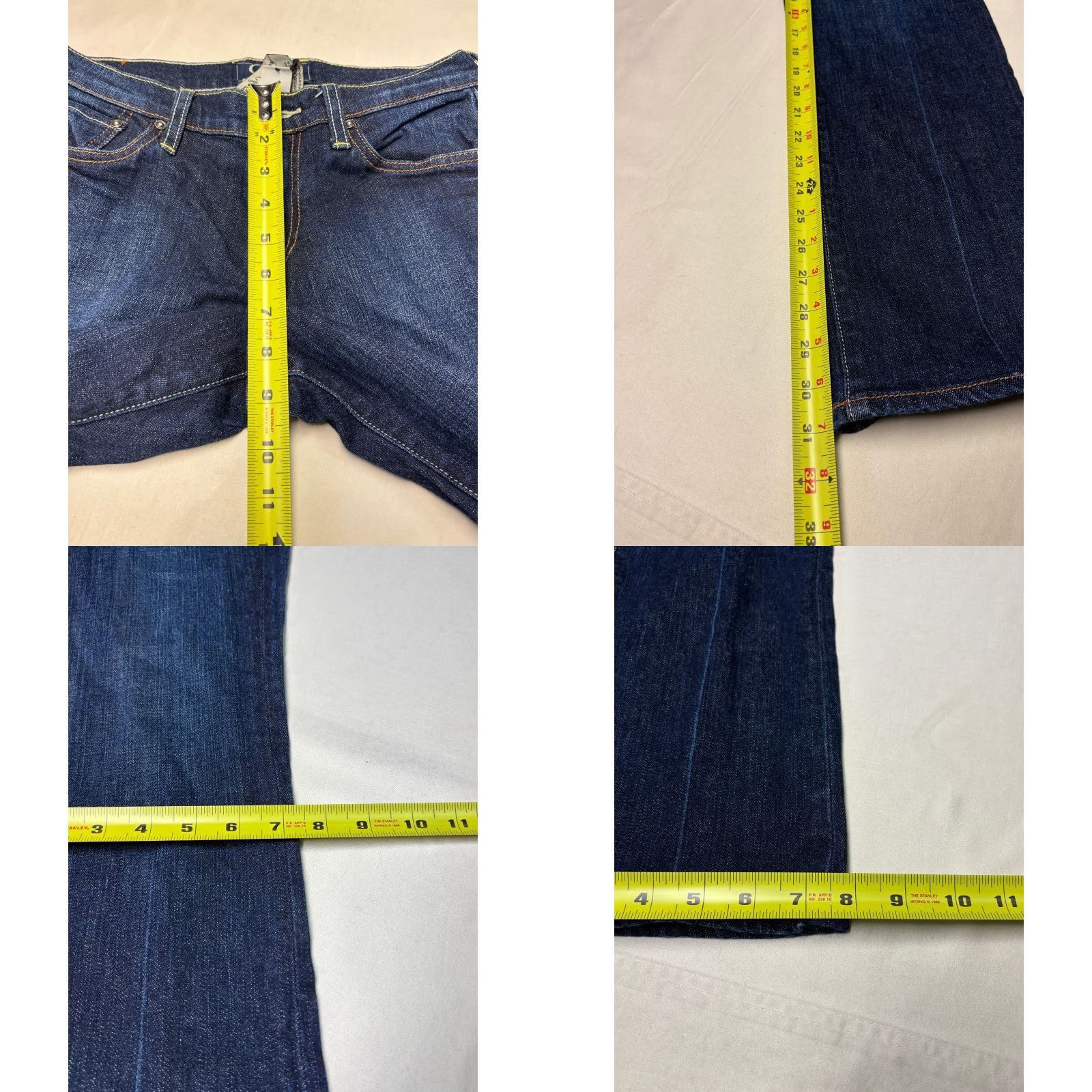 Lucky Brand Lucky Brand Classic Rider Jeans Bootcut Women 26 30 Inseam 31 Dark Wash Denim 5-Pocket Logo Patch Tie Breaker Size 26" / US 2 / IT 38 - 9 Thumbnail