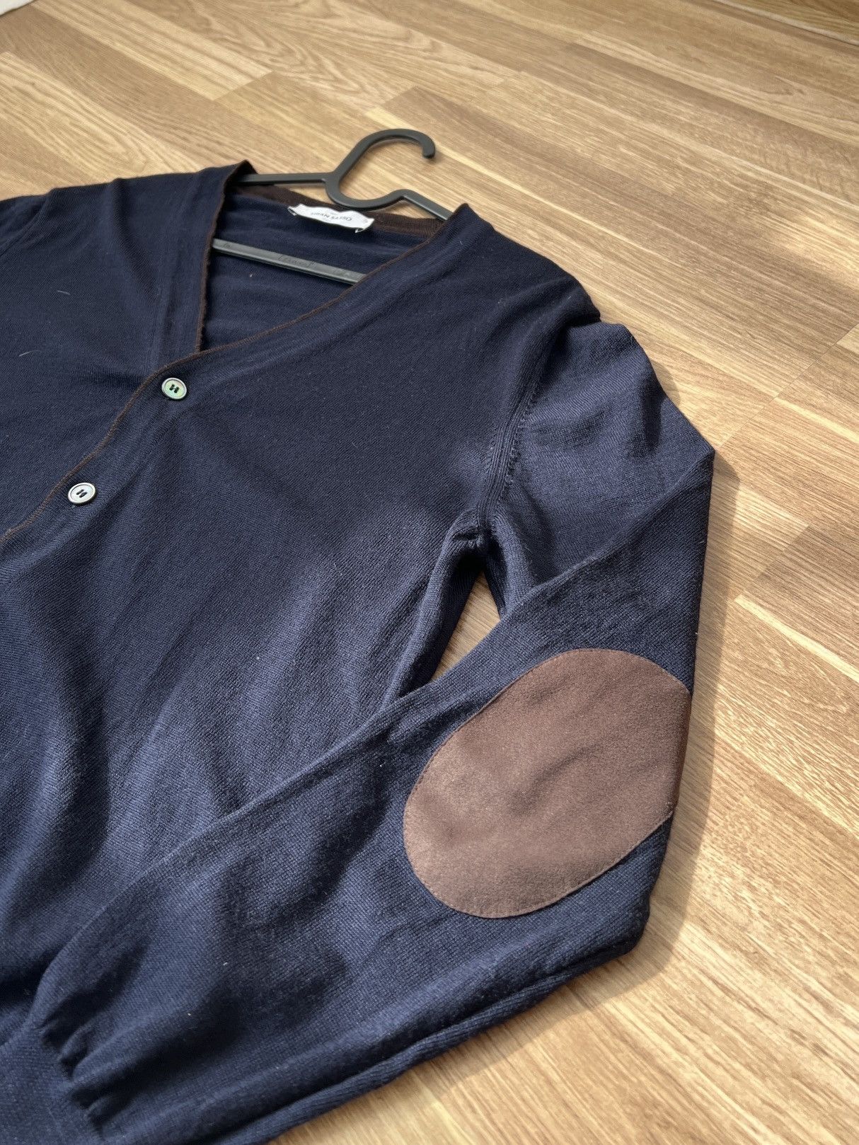 Gran Sasso Gran Sasso Men’s Virgin Wool Navy Blue Cardigan s 48 Italy Size US M / EU 48-50 / 2 - 5 Thumbnail