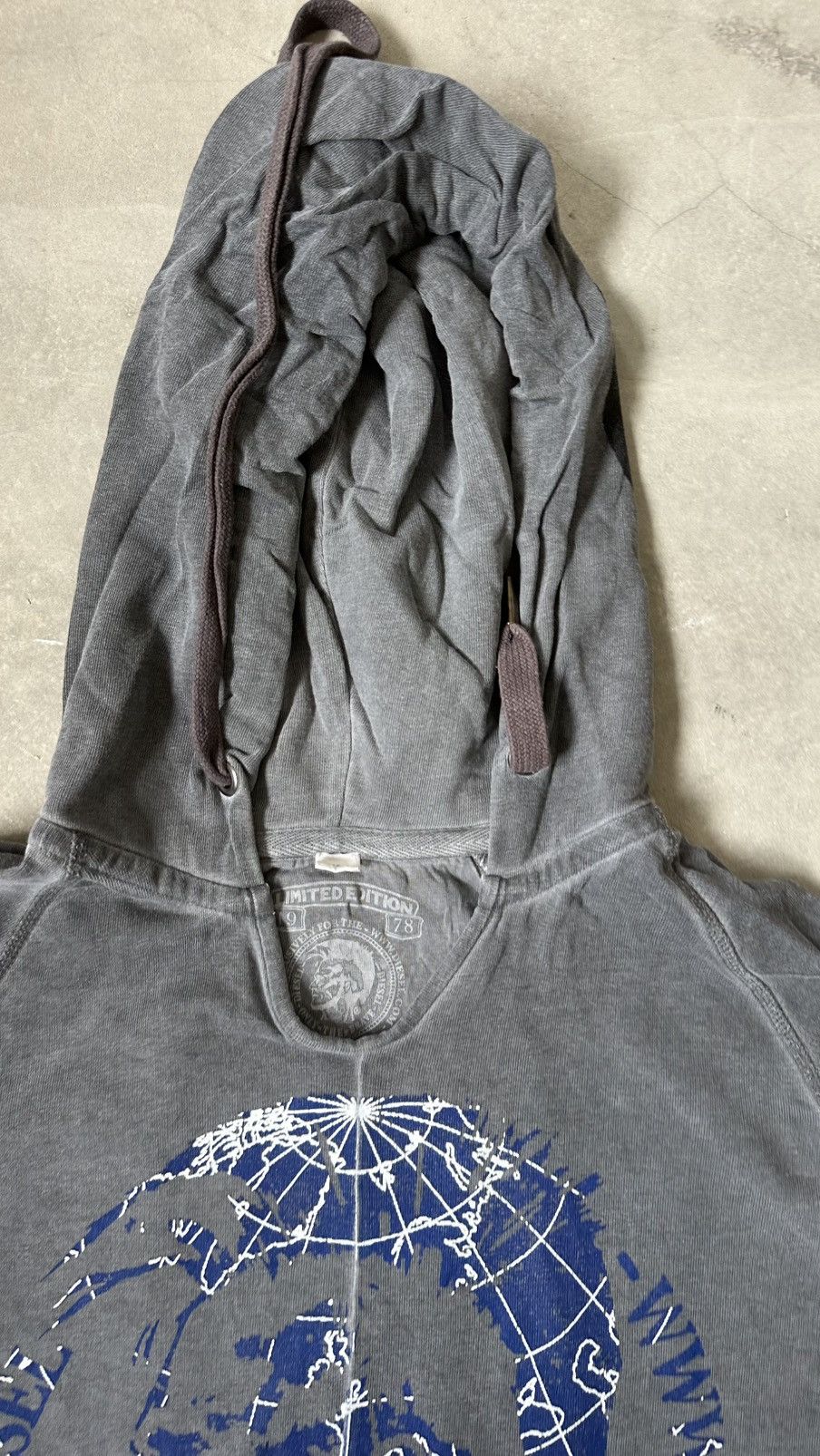Diesel VINTAGE DIESEL LIMITED EDITION HOODIE Size US L / EU 52-54 / 3 - 6 Thumbnail