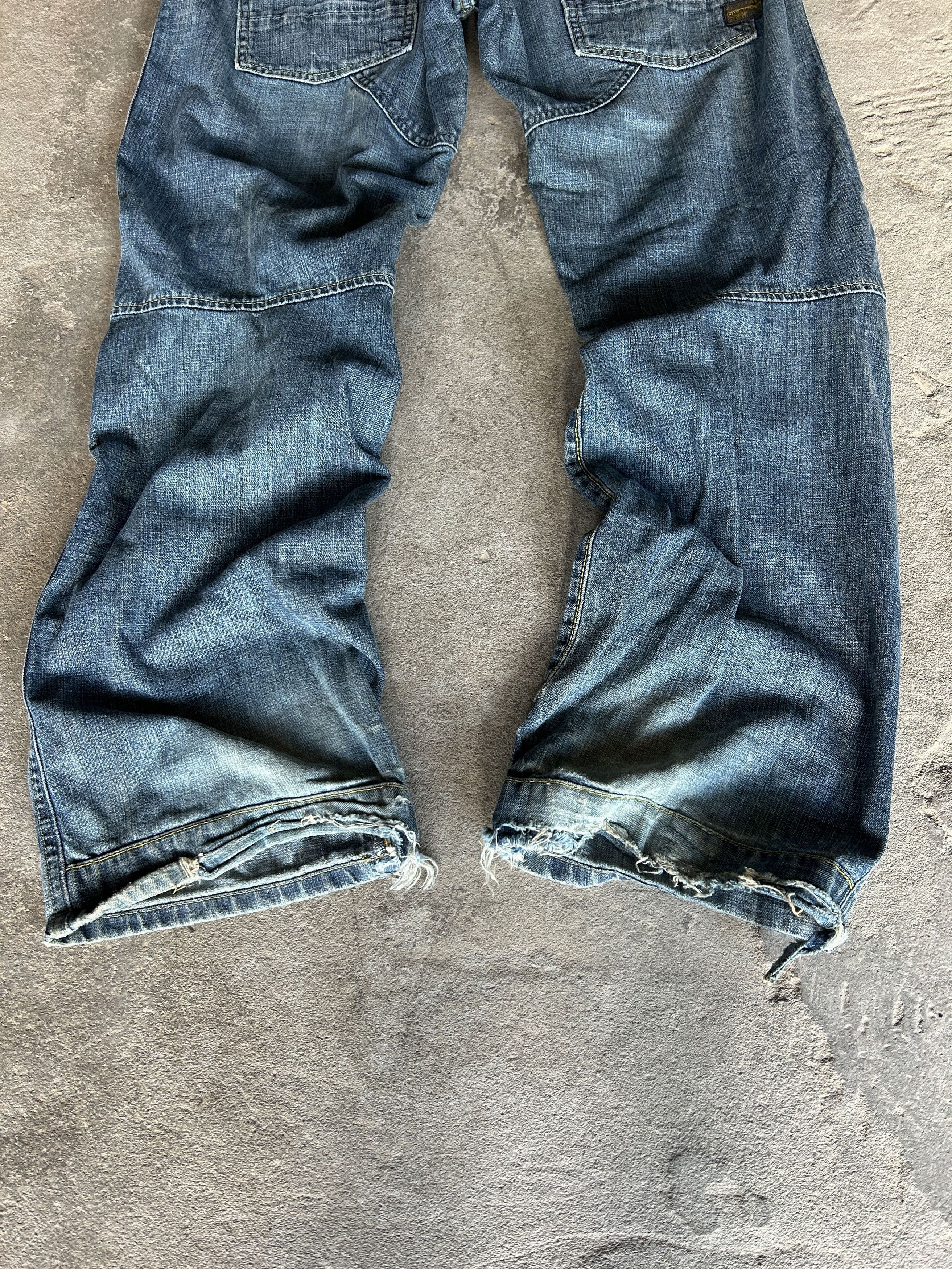 Japanese Brand × Vintage Vintage Balenciaga Style Japanese G Star Baggy Pants 90s Size US 32 / EU 48 - 3 Thumbnail