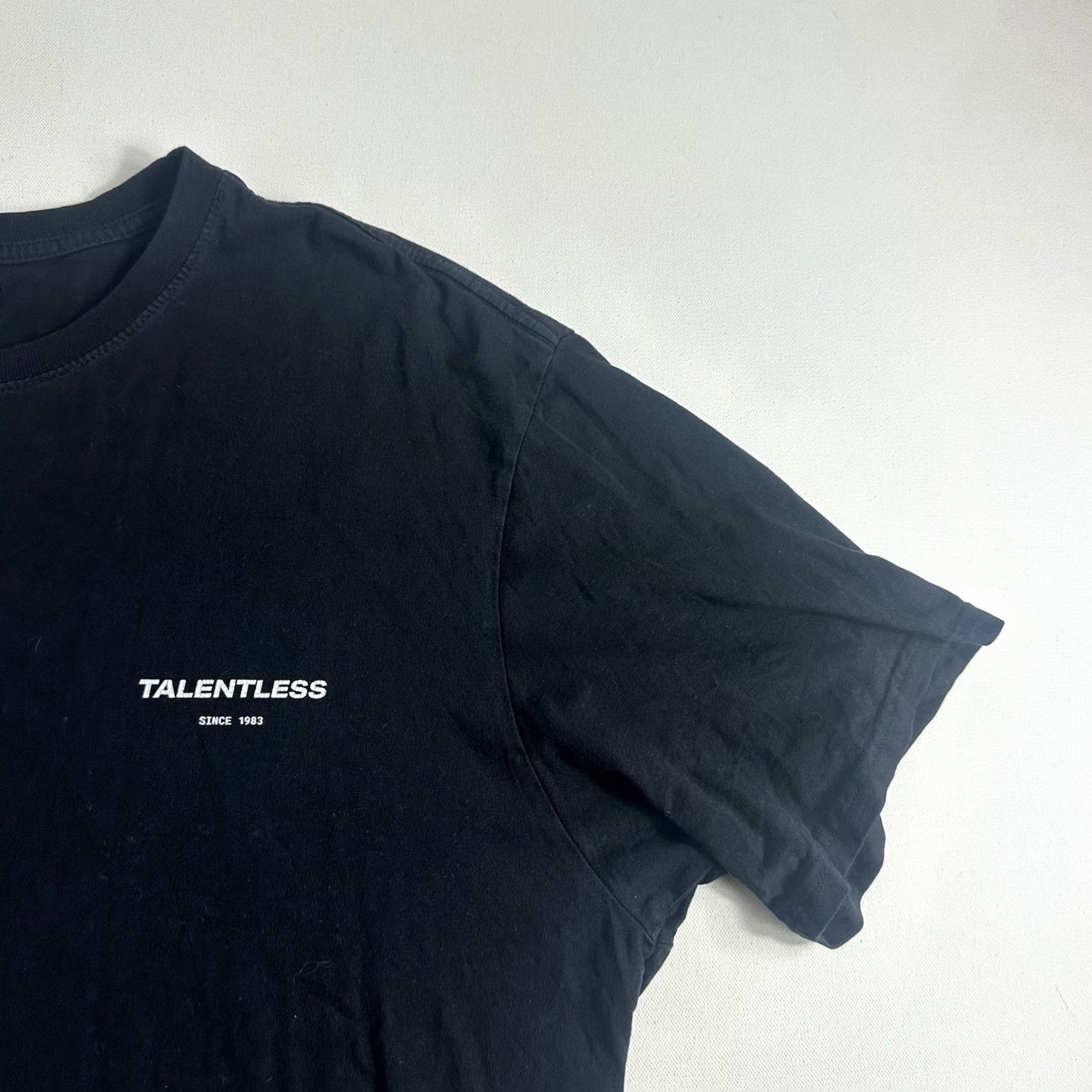 Talentless Talentless T Shirt Mens 2XL Black Short Sleeve Crew Neck Graphic USA Made Size US XXL / EU 58 / 5 - 4 Thumbnail