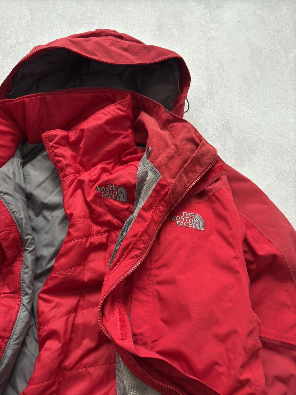 The North Face × Vintage Vintage The North Face HyVent Ski Lining Down Jacket 3 in 1 Size US XL / EU 56 / 4 - 8 Thumbnail