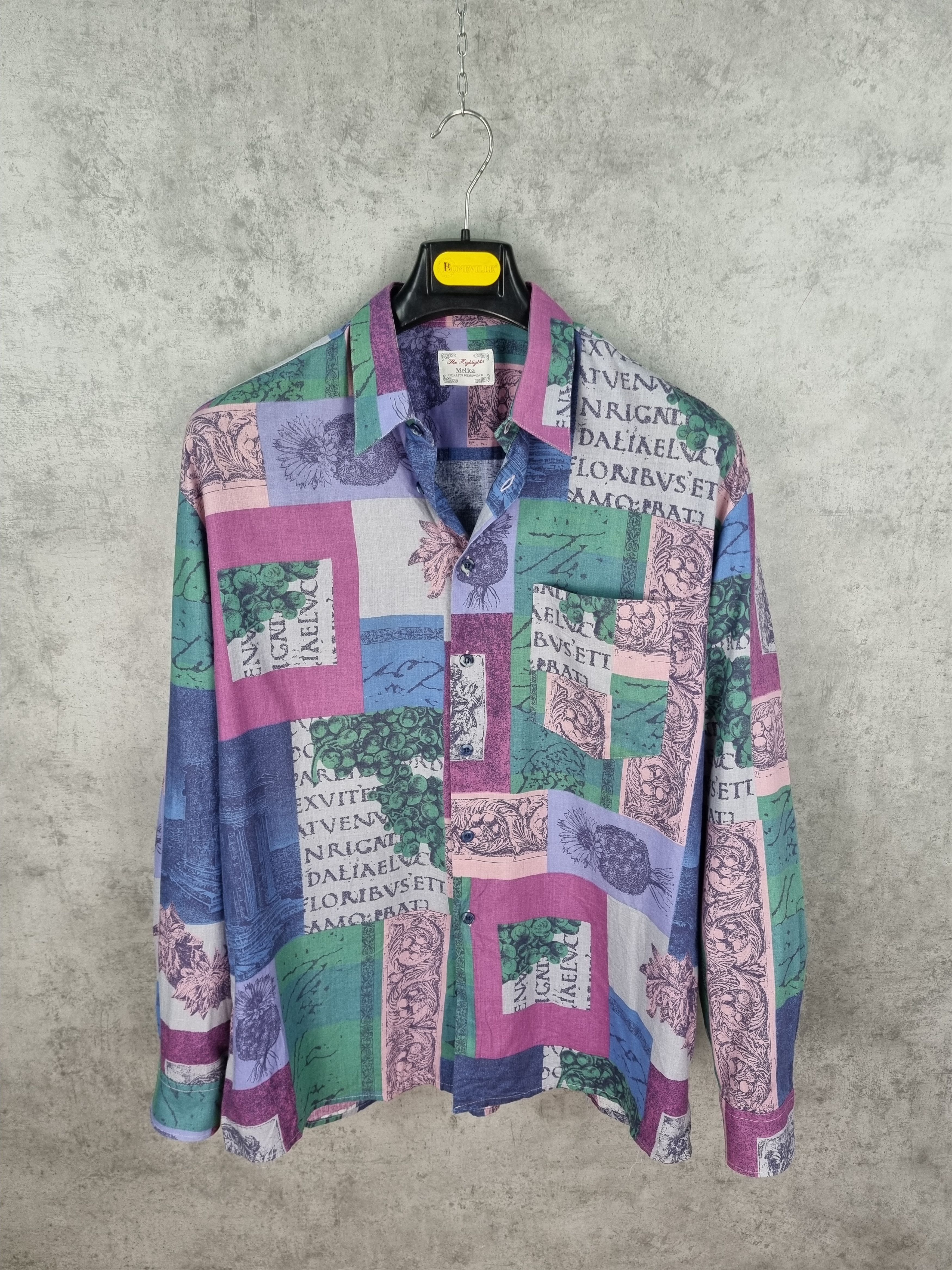 Vintage 90s Vintage Abstract Shirt Size US XL / EU 56 / 4 - 5 Thumbnail