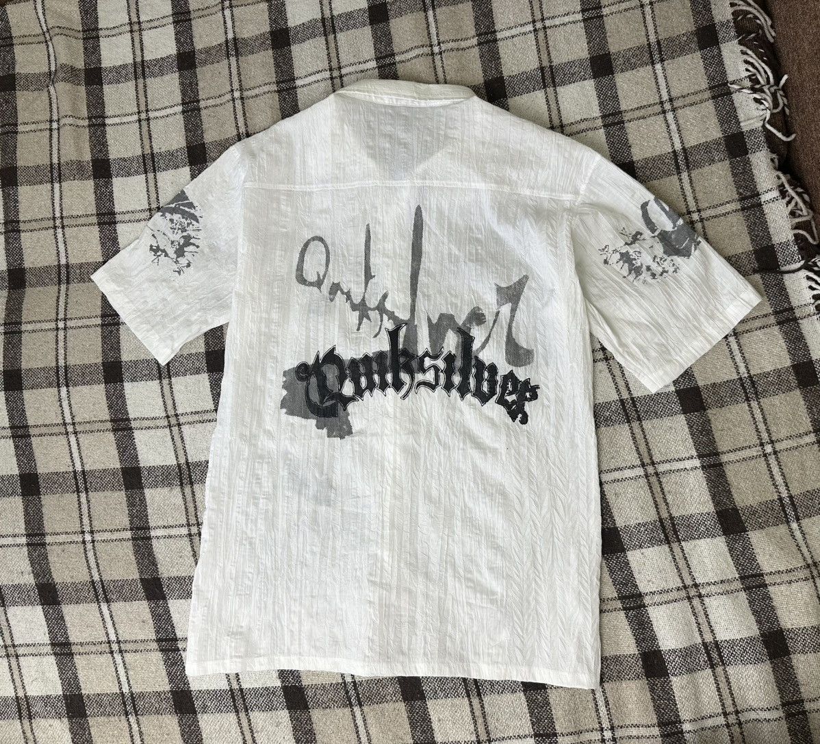 Quiksilver Vintage Unique Quiksilver Surf «CRINKLE» Shirt Size XL-XXL Size US XL / EU 56 / 4 - 2 Thumbnail
