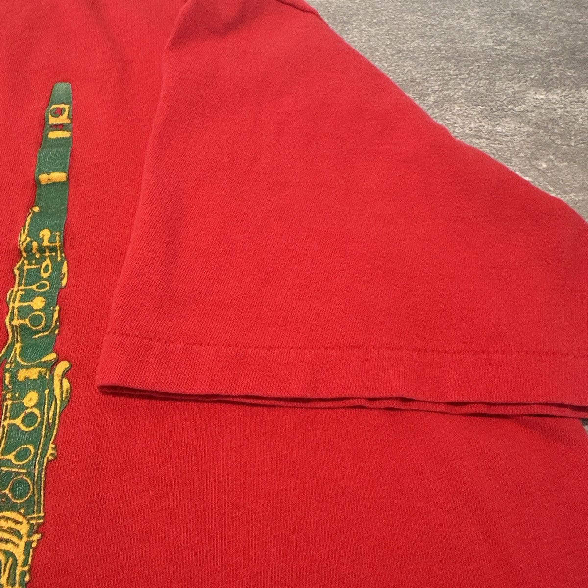 Vintage Vintage 1987 New Orleans Louisiana Jazz Clarinet T Shirt 80s Size US XL / EU 56 / 4 - 8 Thumbnail