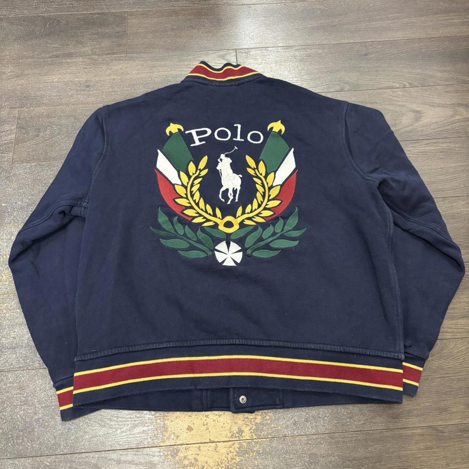 Polo Ralph Lauren vintage polo Ralph Lauren crest button up sweatshirt 00s M Size US M / EU 48-50 / 2 - 5 Thumbnail