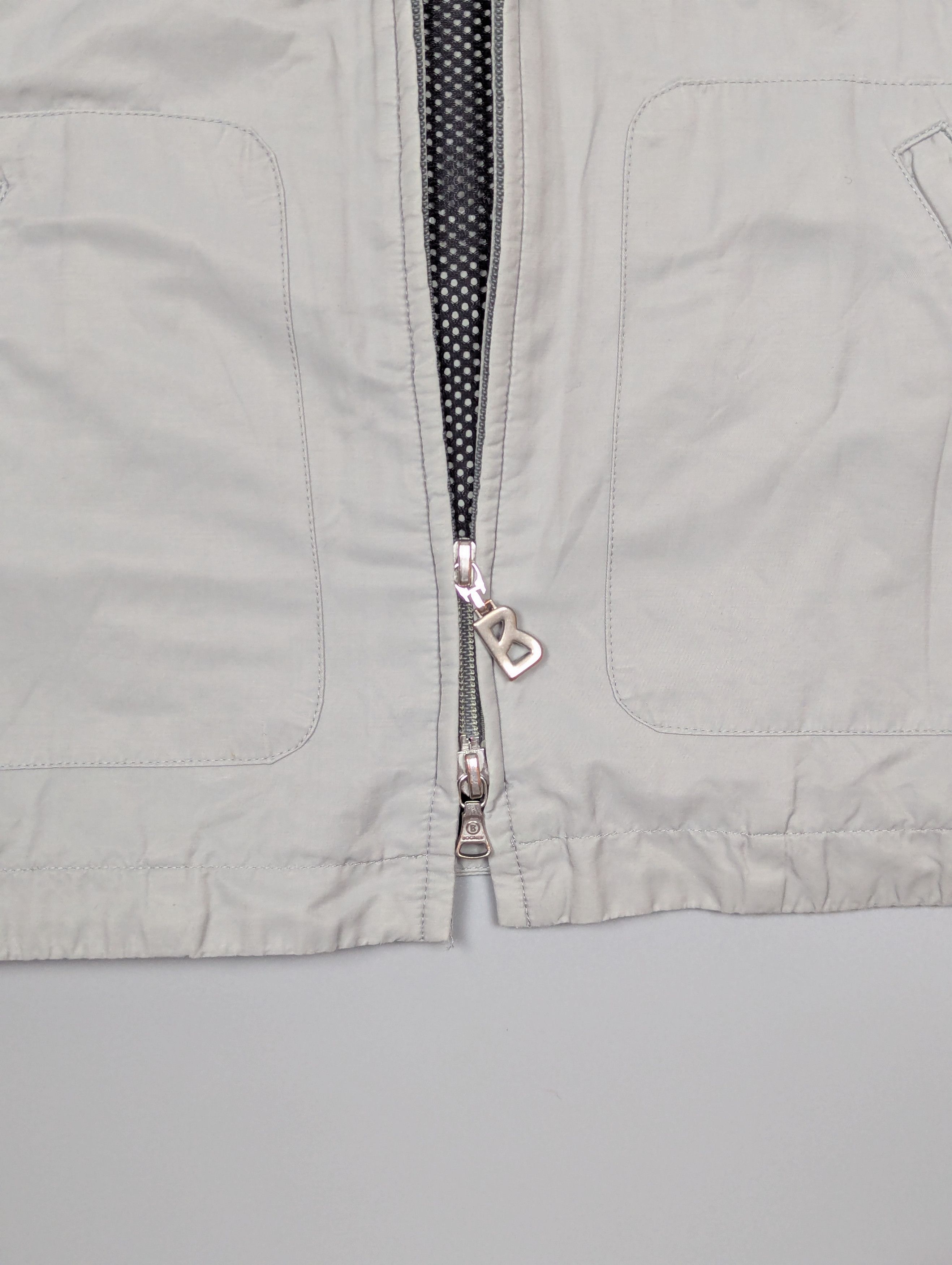 Bogner Bogner Light Gray Vest M/L Outdoor Sleeveless VTG Size L / US 10 / IT 46 - 8 Thumbnail