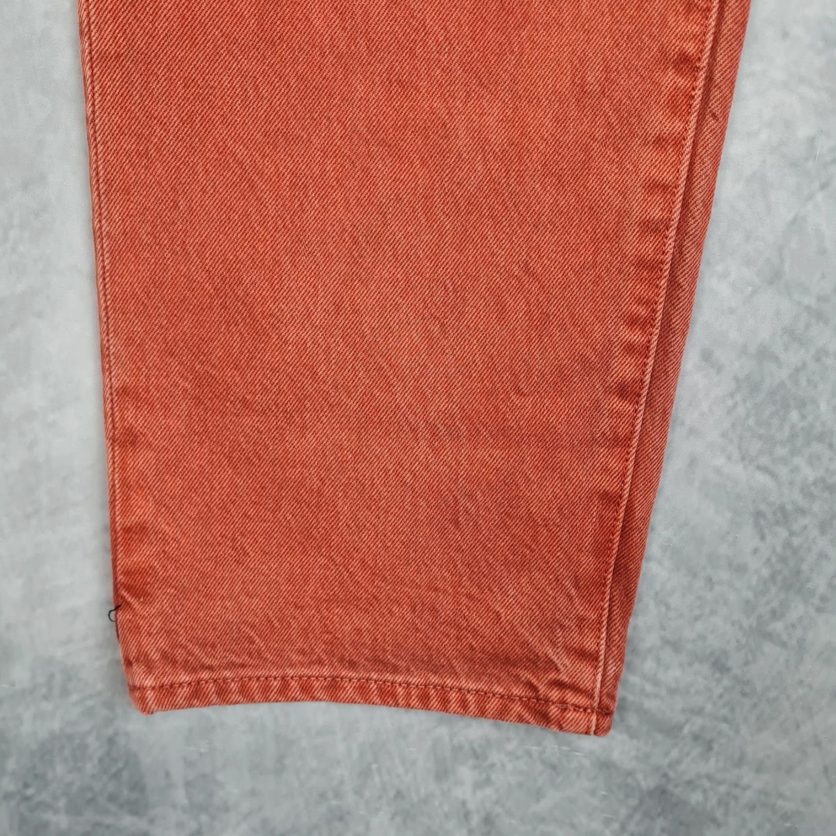 Madewell Madewell Baggy Straight Jeans Womens 27 Salmon High Rise Relaxed Denim Pants Size 27" / US 4 / IT 40 - 7 Thumbnail