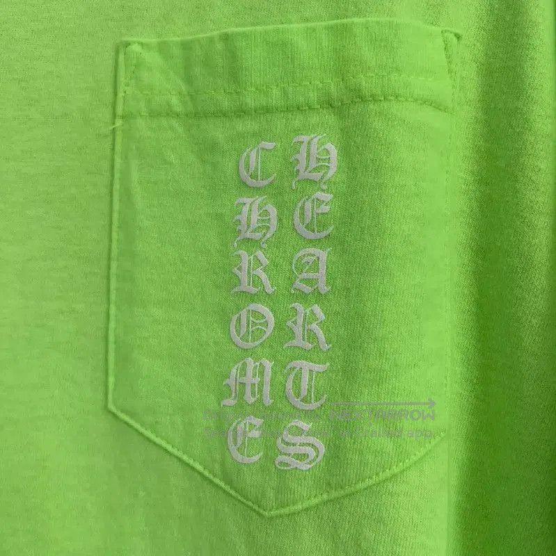 Chrome Hearts Chrome Hearts Men's Long Sleeve Green Sweatshirt . Size US L / EU 52-54 / 3 - 3 Thumbnail