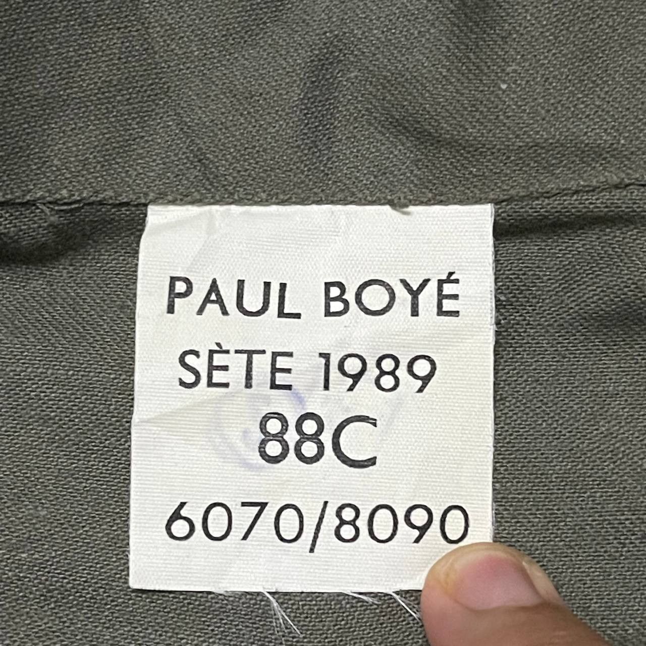 Vintage Vintage 1989 Paul Boyé Military Jacket Size US S / EU 44-46 / 1 - 12 Thumbnail