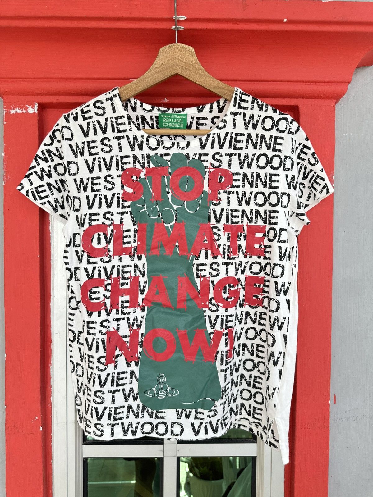 Vivienne Westwood Vivienne Westwood Stop Climate Change Now Tee Size M / US 6-8 / IT 42-44 - 1 Thumbnail