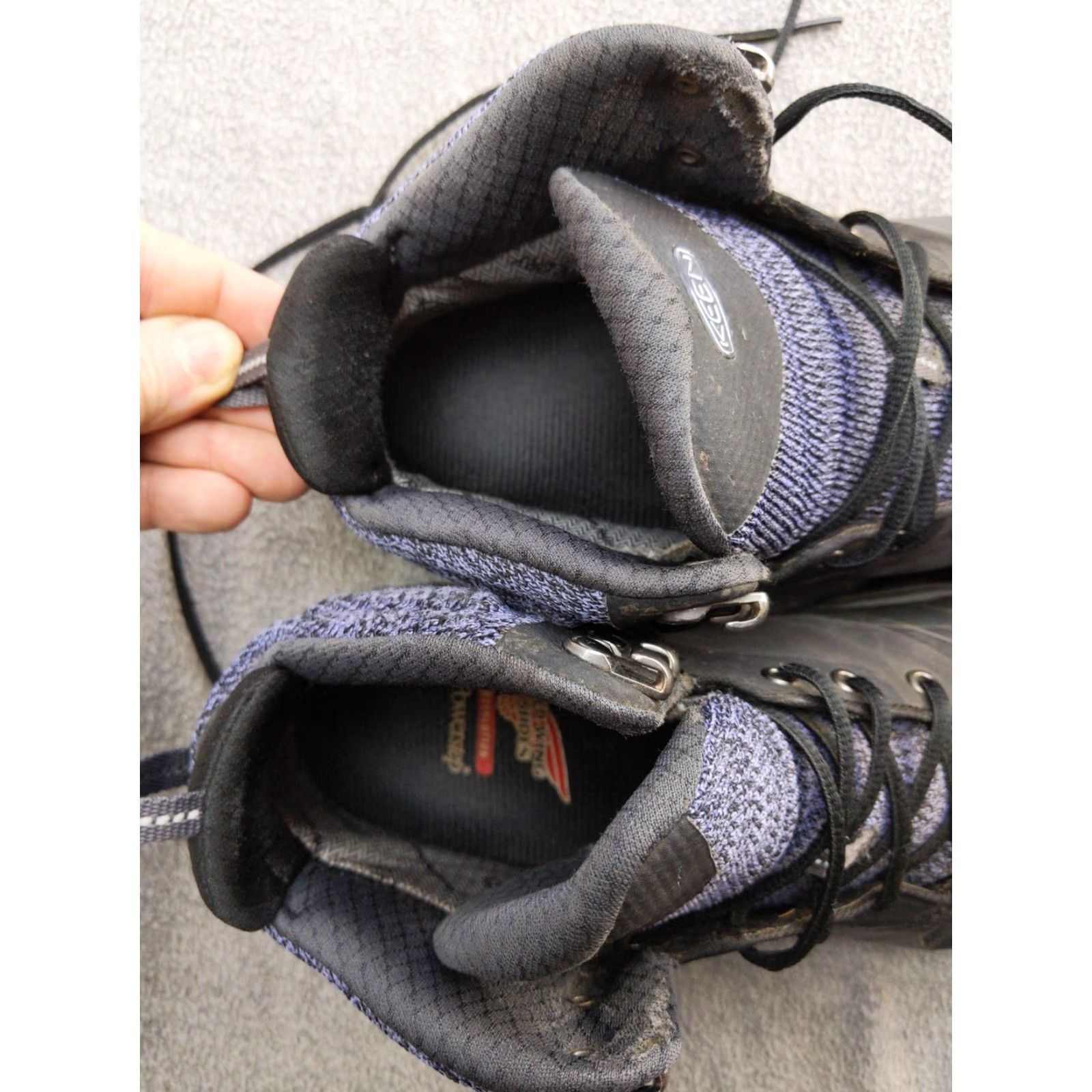 KEEN Keen Hiking Boots Womens 8.5 39 Black KEEN.DRY Waterproof Ankle Outdoor Trail Boots Woman East Size US 9 / IT 39 - 4 Thumbnail