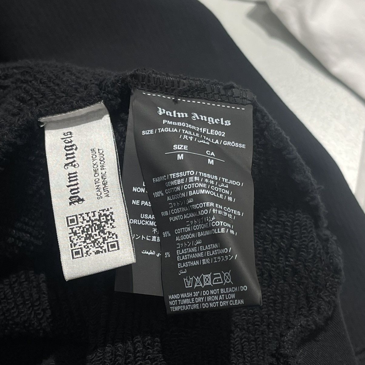 Palm Angels Palm Angels Logo Hoodie Black Size US M / EU 48-50 / 2 - 8 Thumbnail