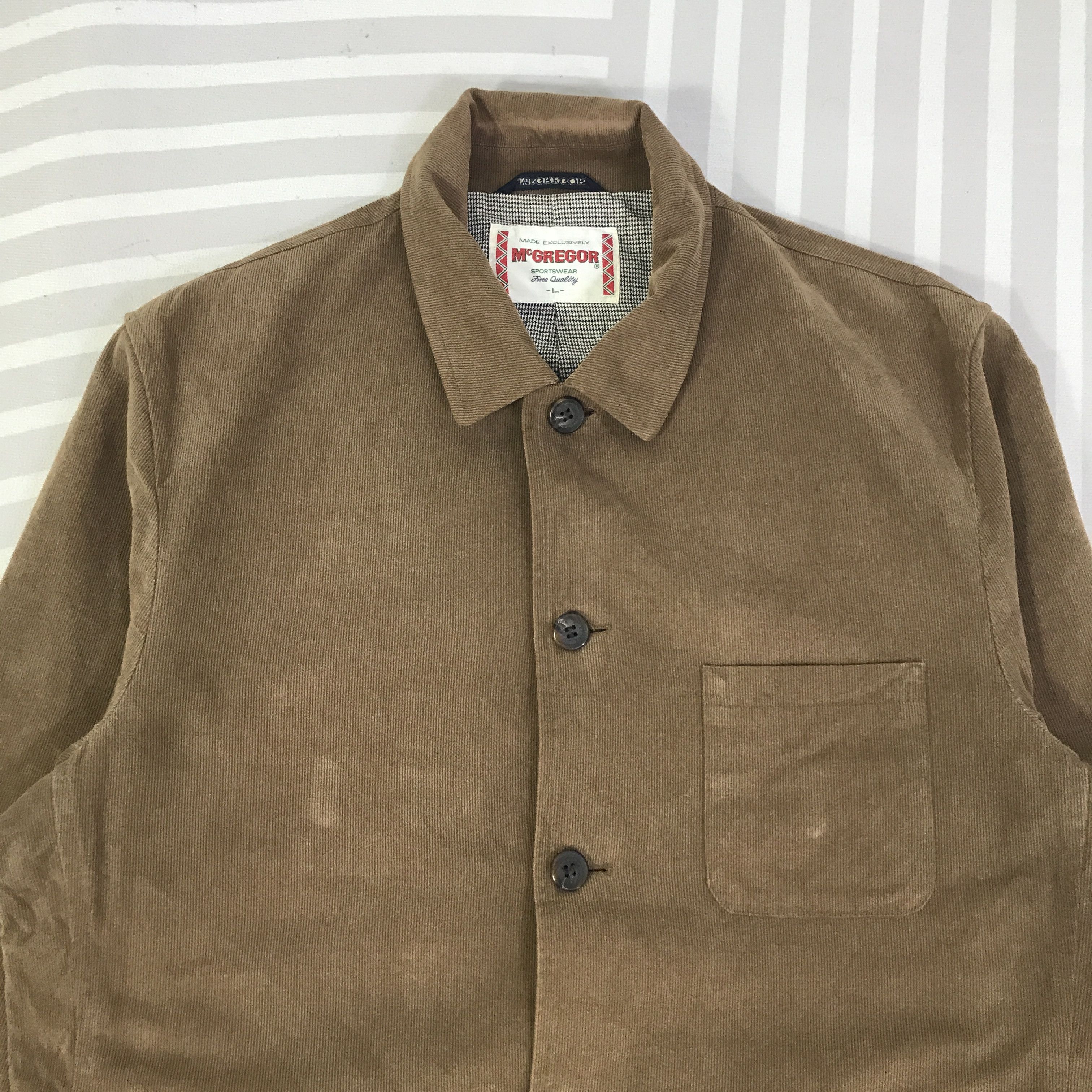 McGregor Vintage Mc Gregor Button Jacket K108B17 Size US L / EU 52-54 / 3 - 2 Thumbnail