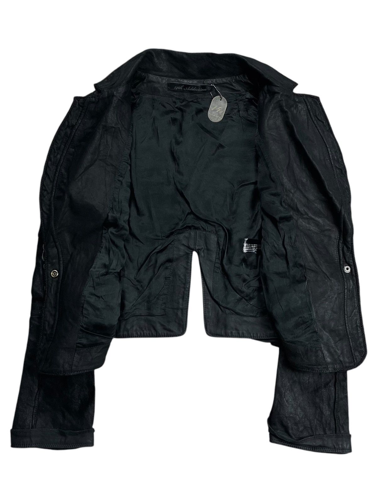 14th Addiction Old 14th_Addiction - Patchwork Leather Jacket Size M / US 6-8 / IT 42-44 - 2 Thumbnail