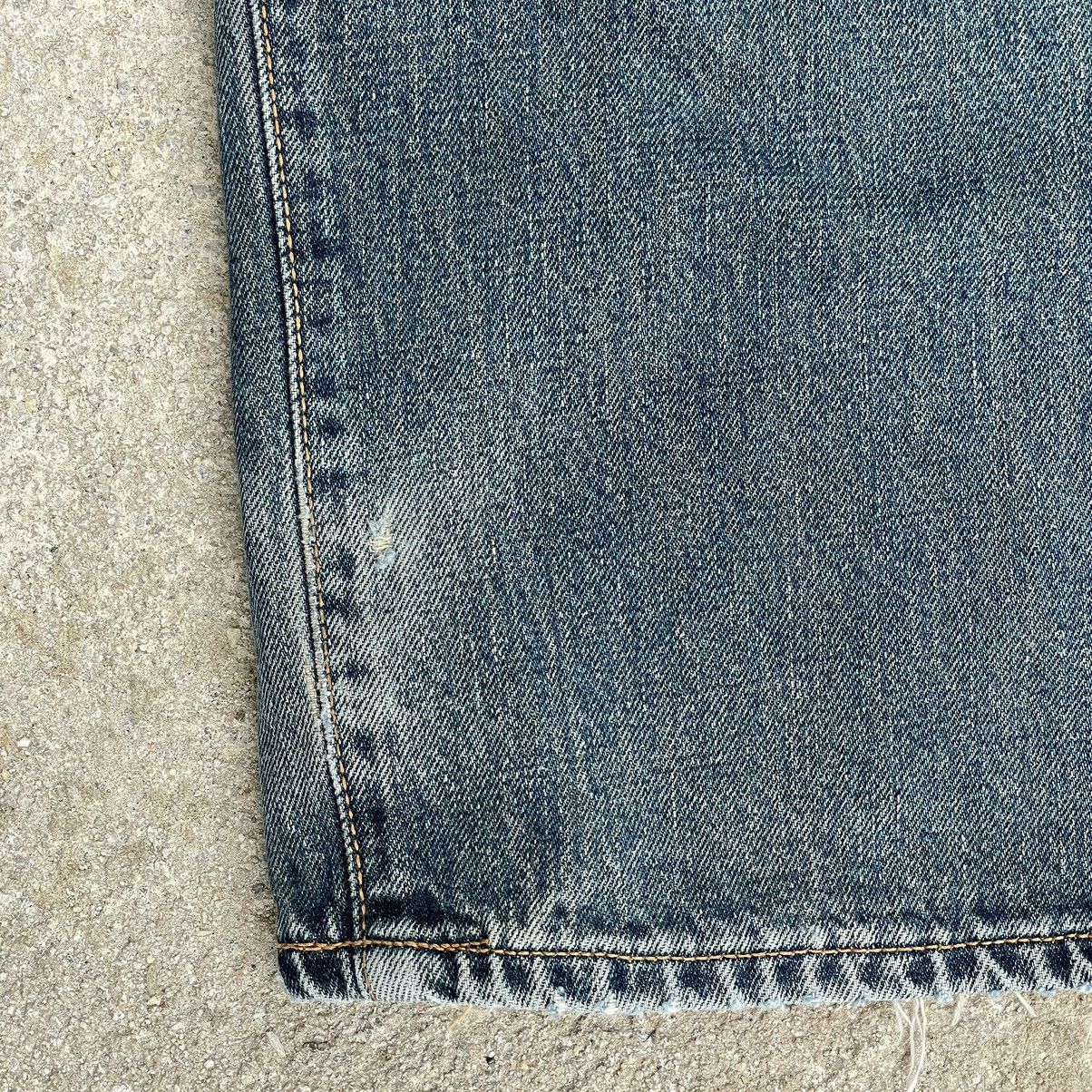 Edwin “EDWIN” 505 REDLINE SELVEDGE DISTRESSED DENIM Size US 34 / EU 50 - 4 Thumbnail