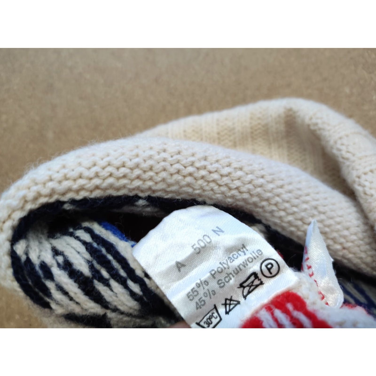 Vintage Anba Beanie Hat One Size Knit Wool Lightweight Vintage Unisex Adults Outdoor Ski Style Mens Womens Size ONE SIZE - 7 Thumbnail
