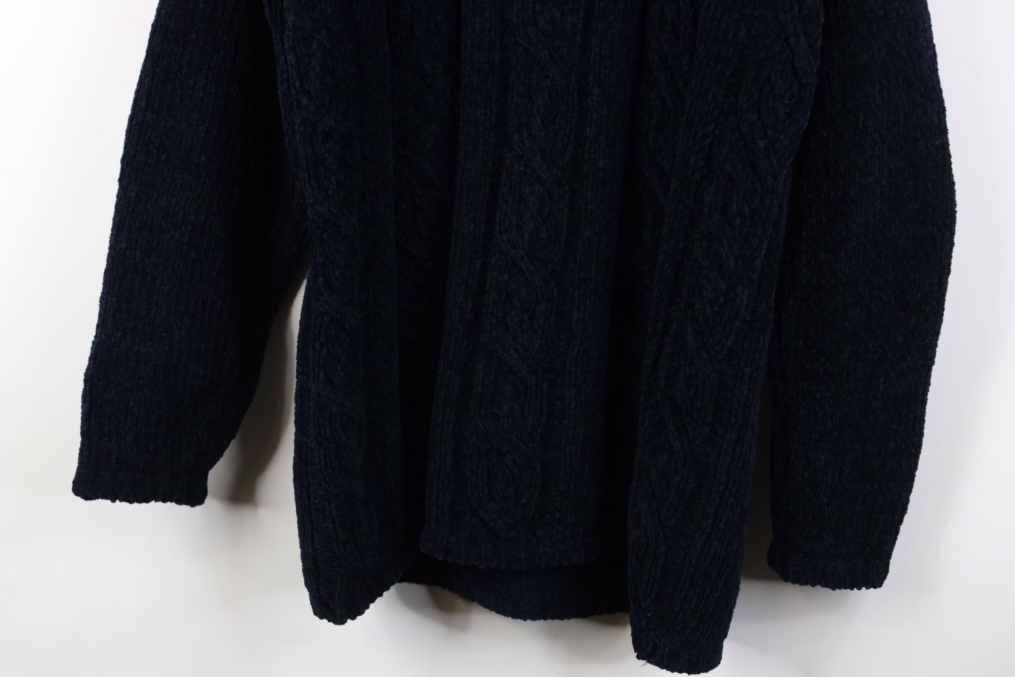 Vintage Vintage 90s Streetwear Chunky Cable Knit Fisherman Sweater Size M / US 6-8 / IT 42-44 - 3 Thumbnail
