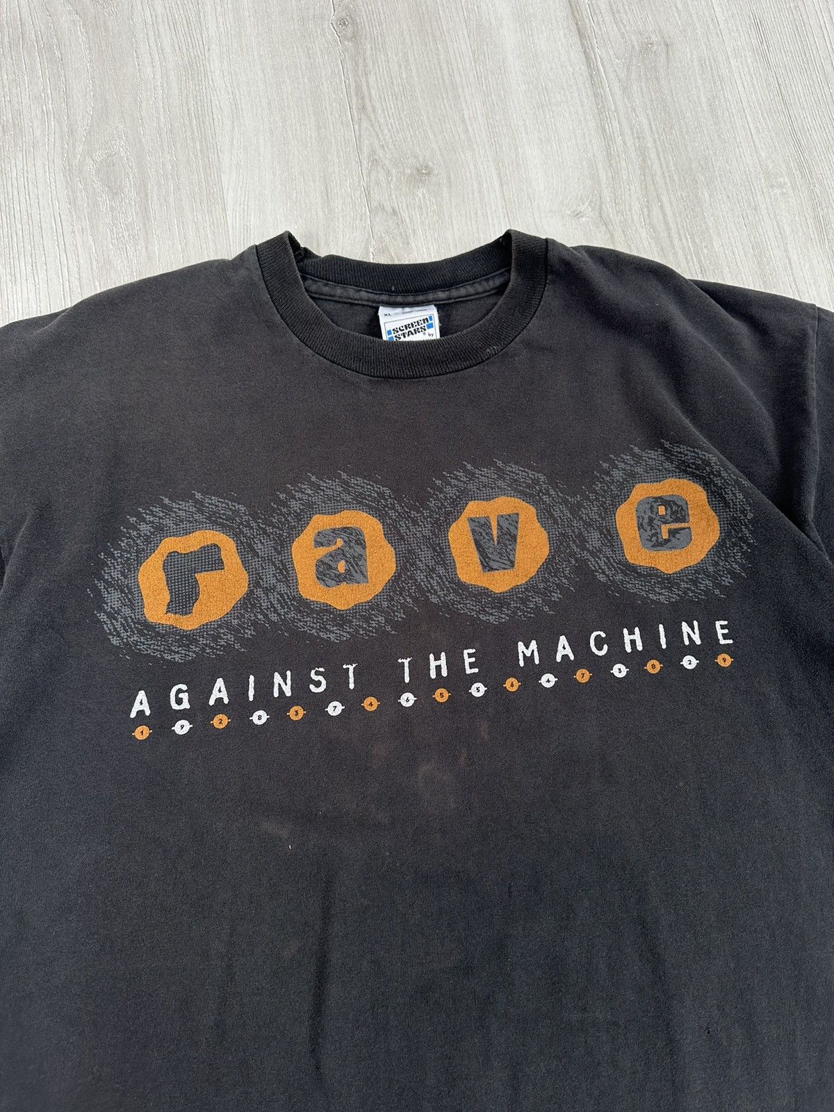 Band Tees × Vintage RAVE Against The Machine Vintage Band Tee Size US XL / EU 56 / 4 - 3 Thumbnail
