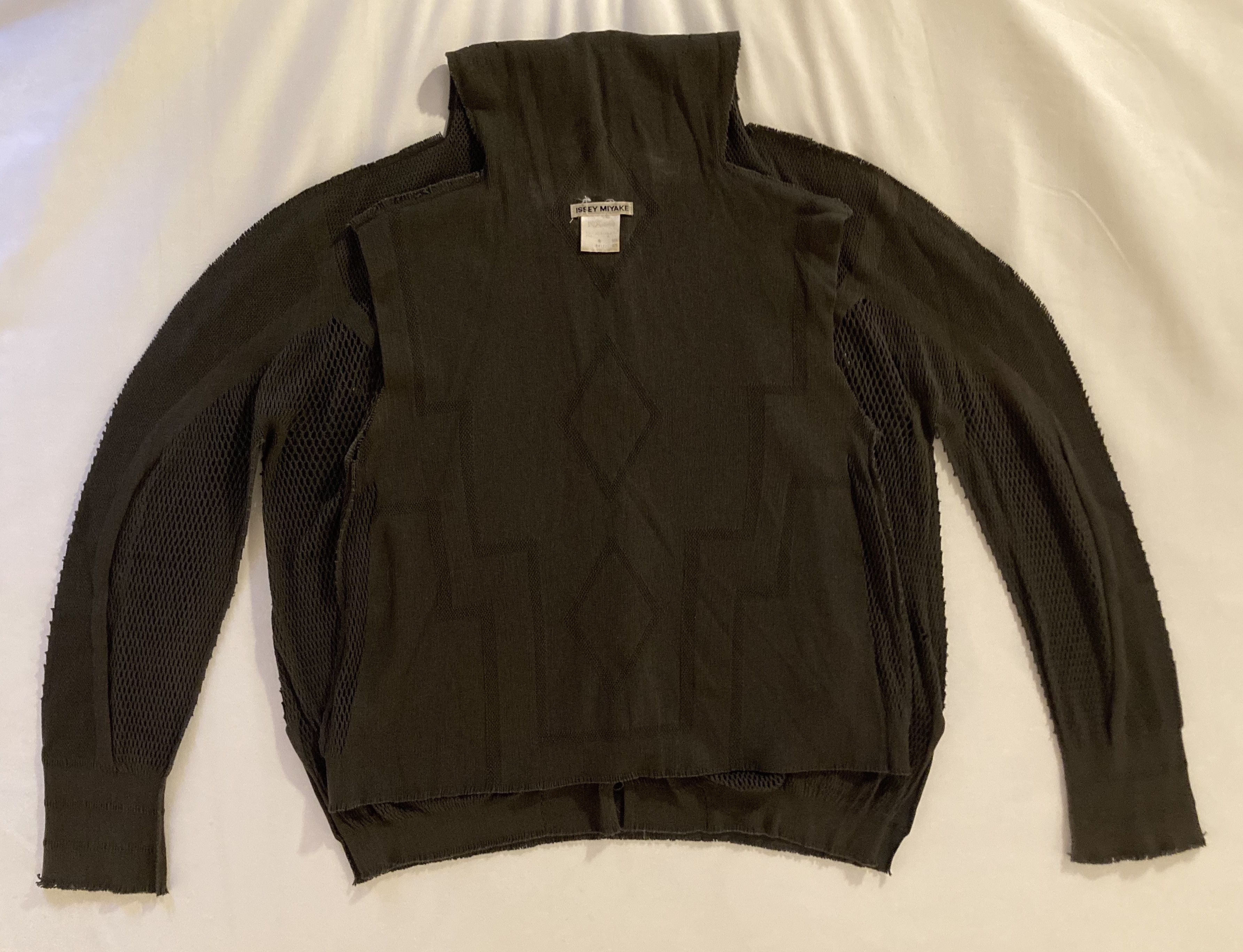 Issey Miyake Issey Miyake A-POC archive hooded knit jacket Size S / US 4 / IT 40 - 4 Thumbnail