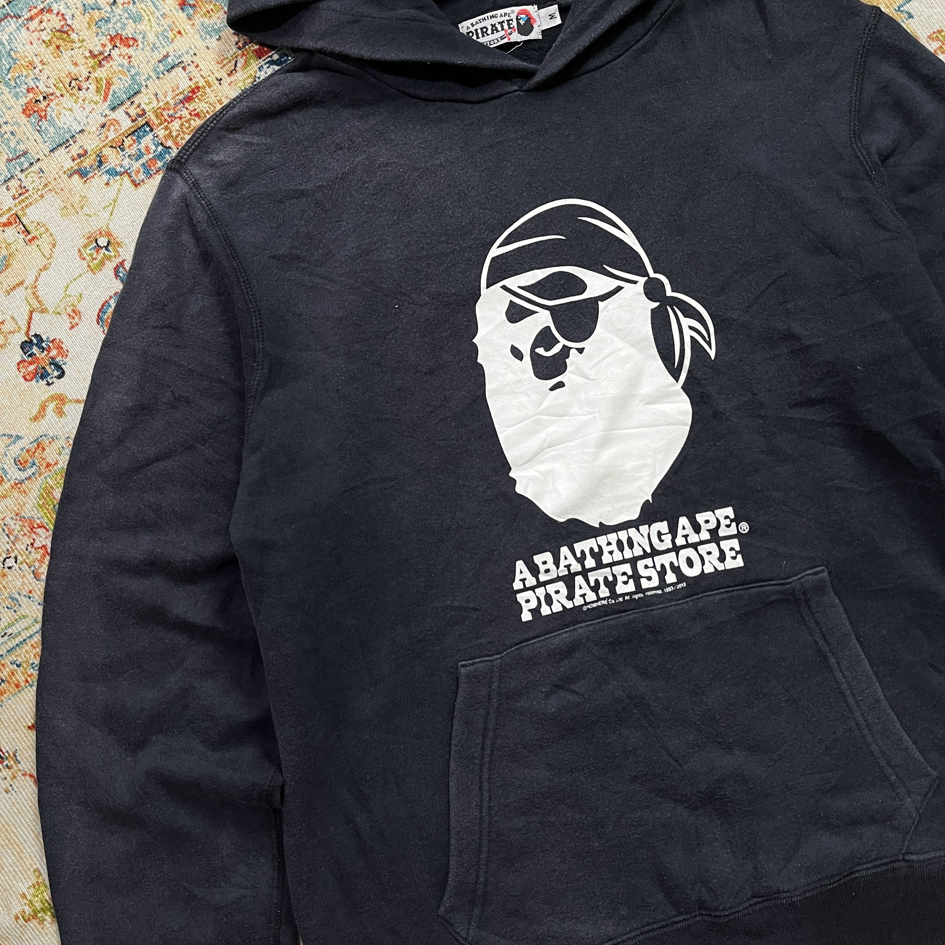 Bape Bape pirates pullover hoodie Size US M / EU 48-50 / 2 - 4 Thumbnail