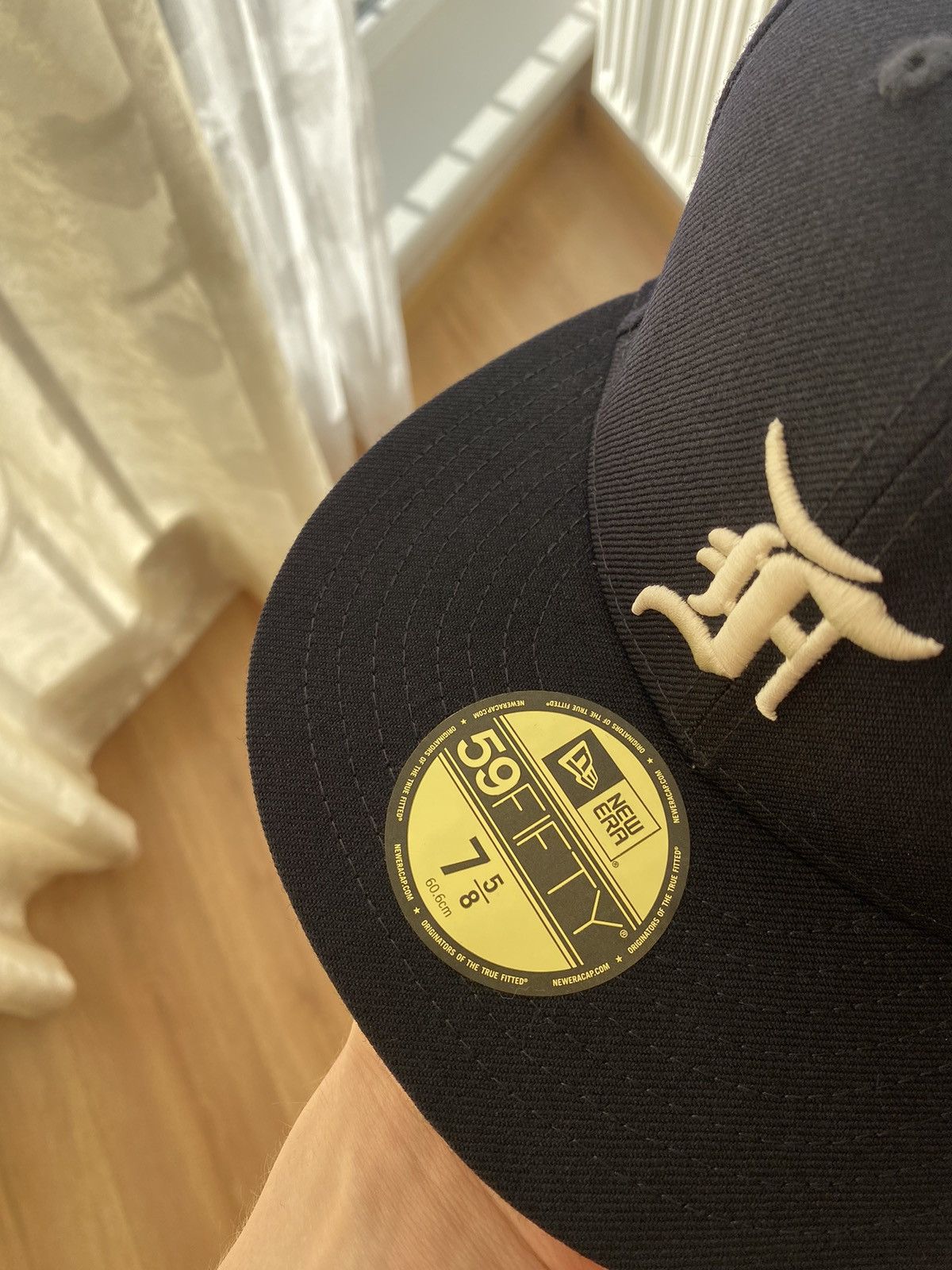 Essentials × New Era 7 5/8 New Era Fear of God Essentials Fitted Cap 59FIFTY Size ONE SIZE - 2 Thumbnail