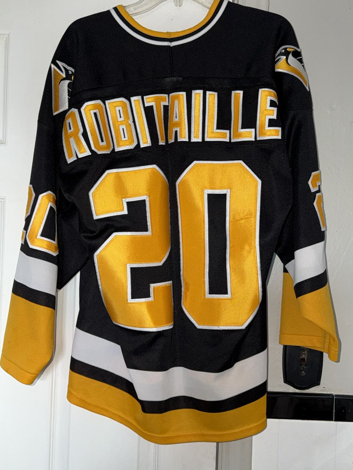 Ccm CCM NHL Hockey Pittsburgh Penguins Luc Robitaille Jersey Men Size US L / EU 52-54 / 3 - 2 Thumbnail