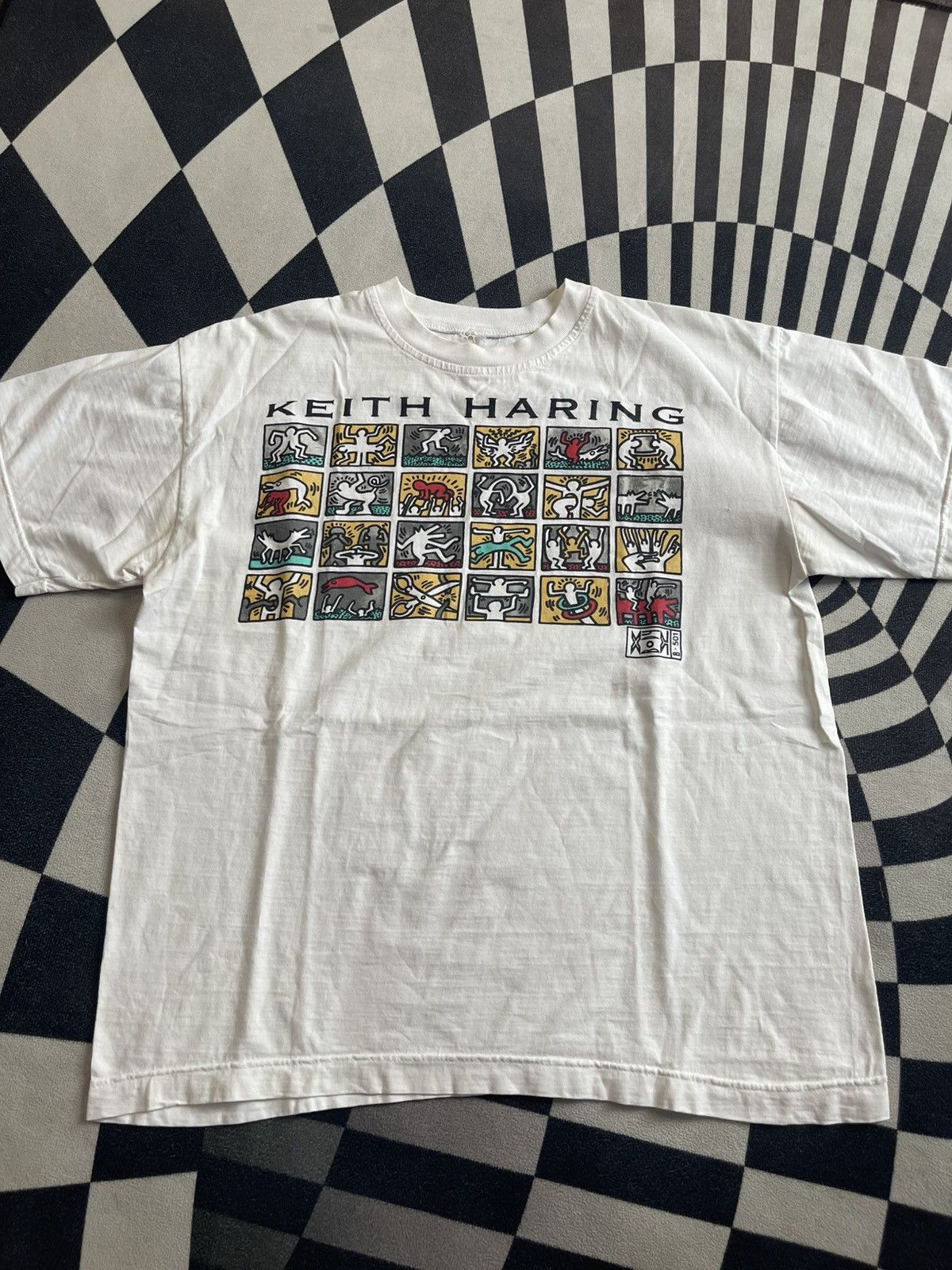 Keith Haring Vintage Keith Haring "Icons" Multi-Panel Graphic Tee Size US L / EU 52-54 / 3 - 2 Thumbnail