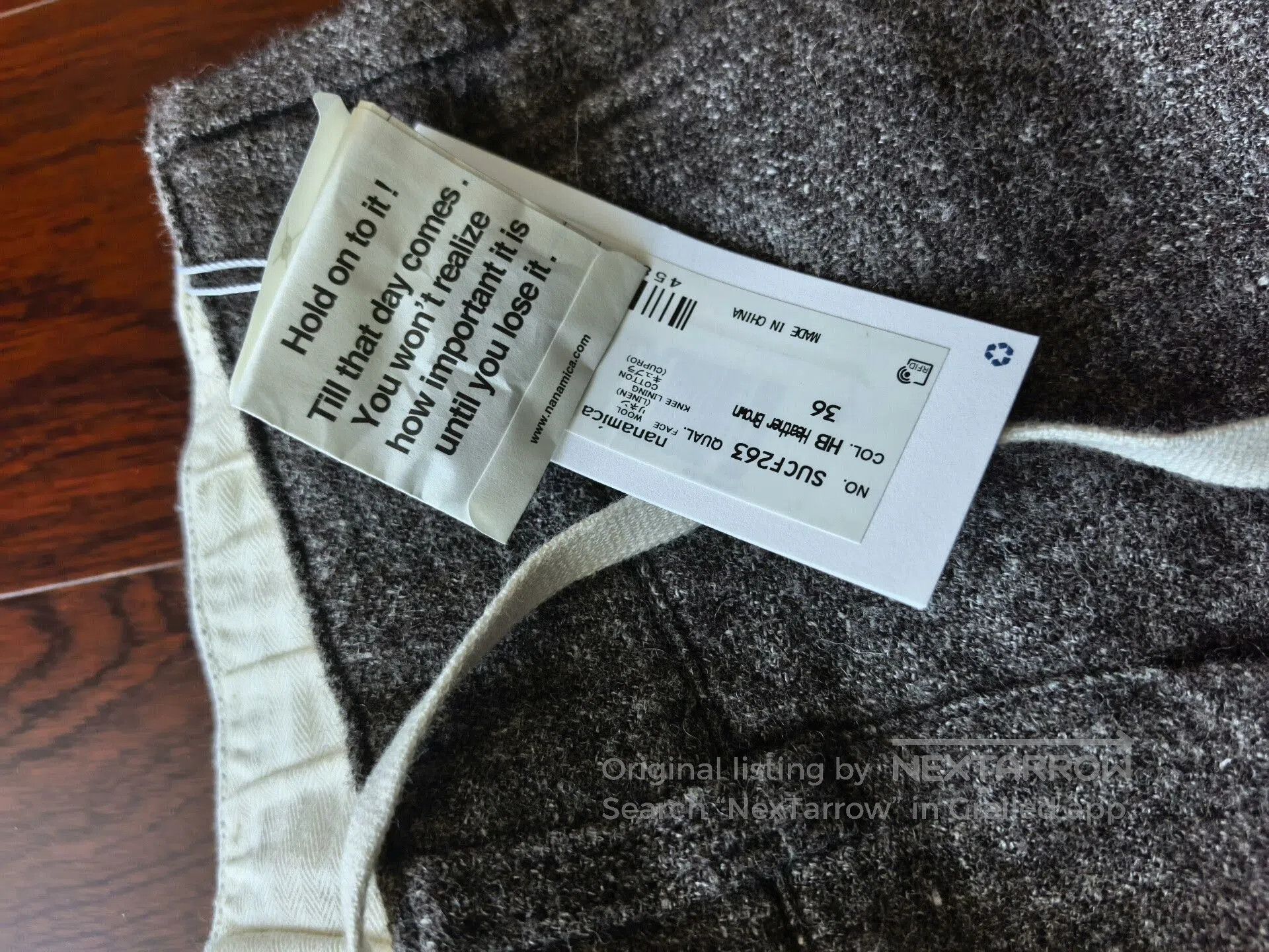 Nanamica nanamica wool linen blend textured pants. Size US 36 / EU 52 - 5 Thumbnail