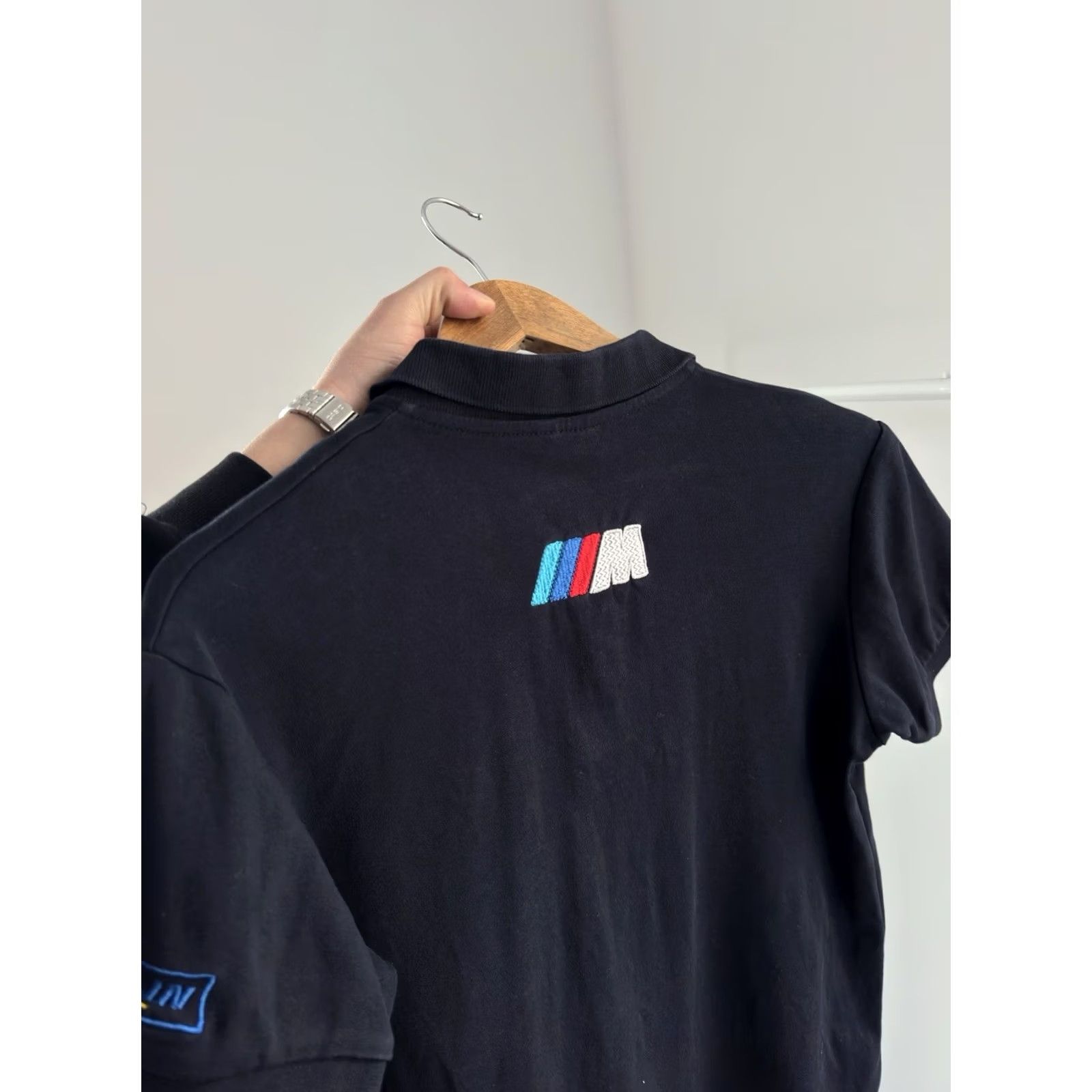 BMW VINTAGE BMW Polo Shirt Men Short Sleeve Logo Racing 90s Blue Size M Size US M / EU 48-50 / 2 - 6 Thumbnail