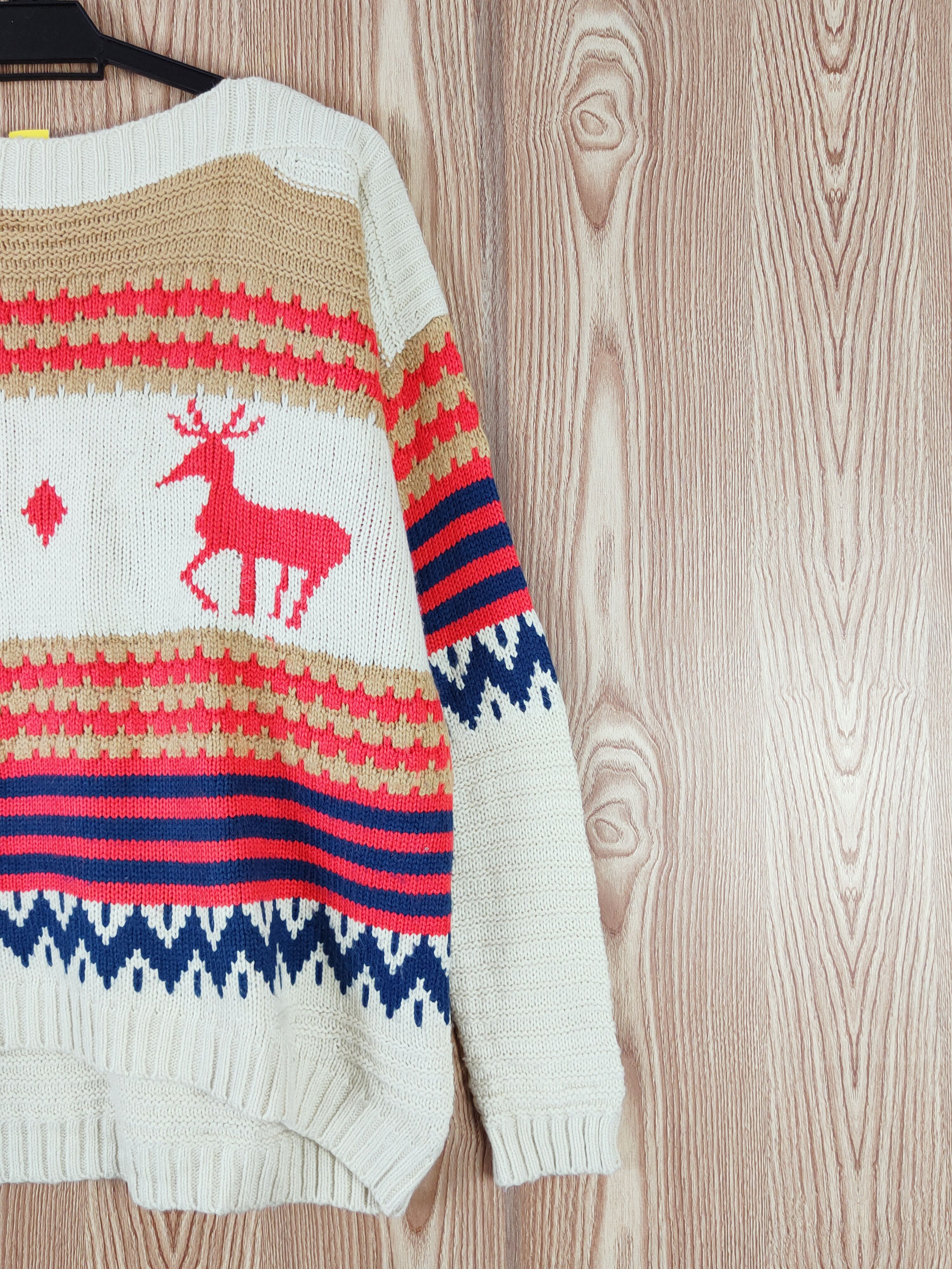 Japanese Brand × Vintage Japanese Brand Brown Knitwear Sweatshirts #W662 Size US M / EU 48-50 / 2 - 5 Thumbnail