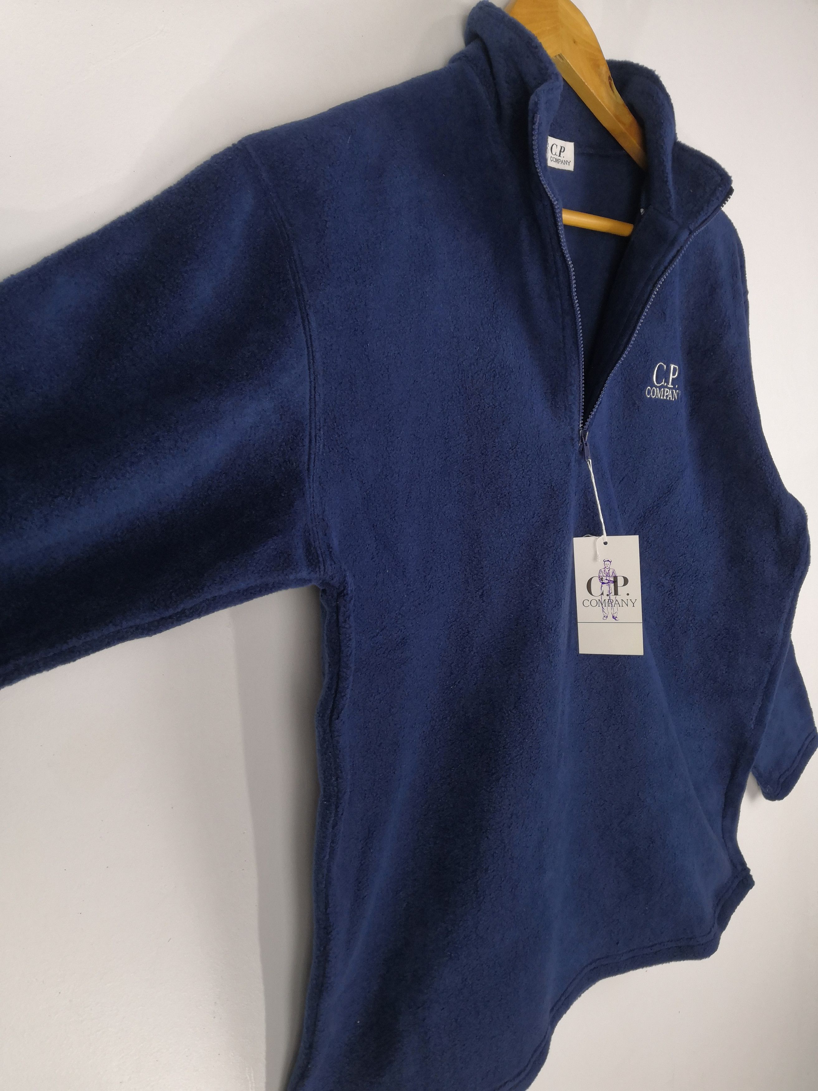 C.P. Company Vintage 90s C. P. Company Sweater Fleece Jacket Size US L / EU 52-54 / 3 - 3 Thumbnail