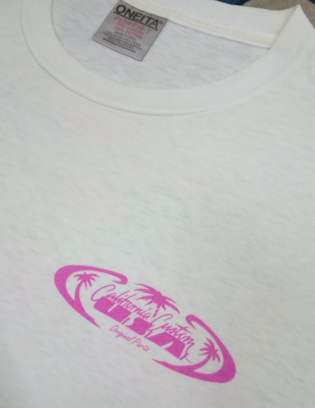 Vintage Vintage 90s California Custom USA T-shirt Size US M / EU 48-50 / 2 - 5 Thumbnail