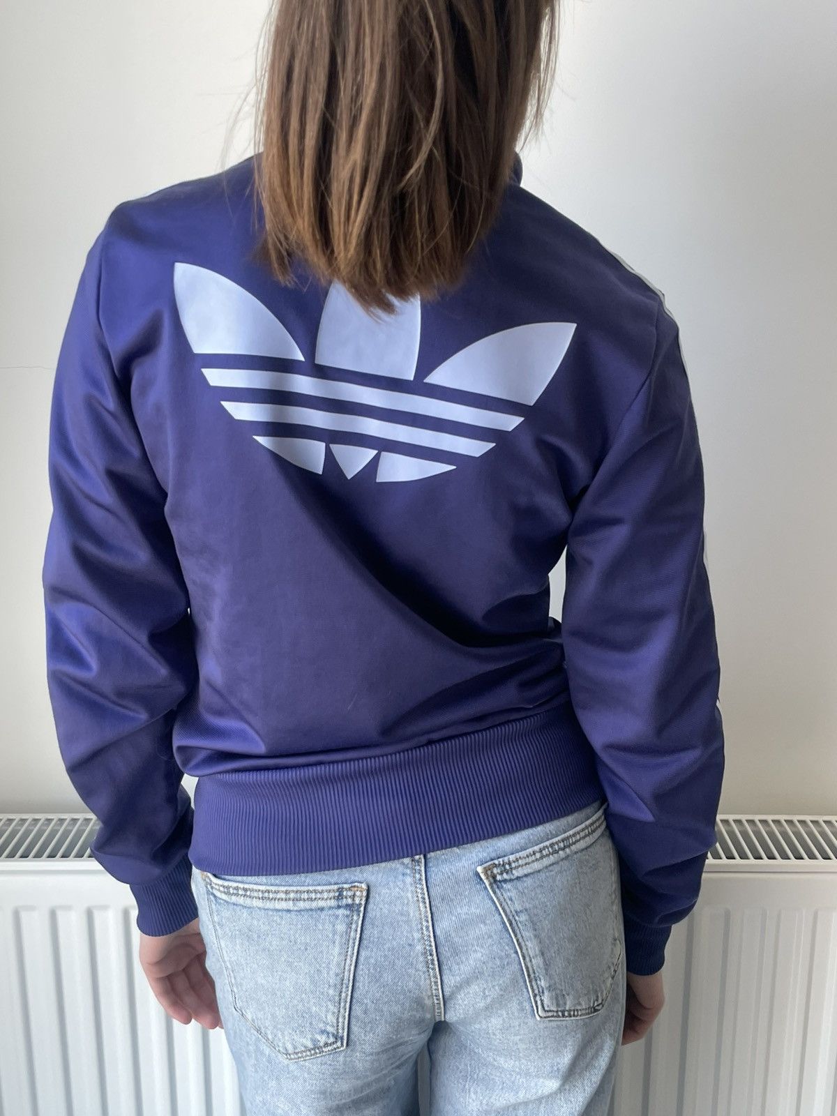 Adidas Vintage 00’s Adidas Firebird Y2K Big Logo Track Jacket RARE Size S / US 4 / IT 40 - 5 Thumbnail