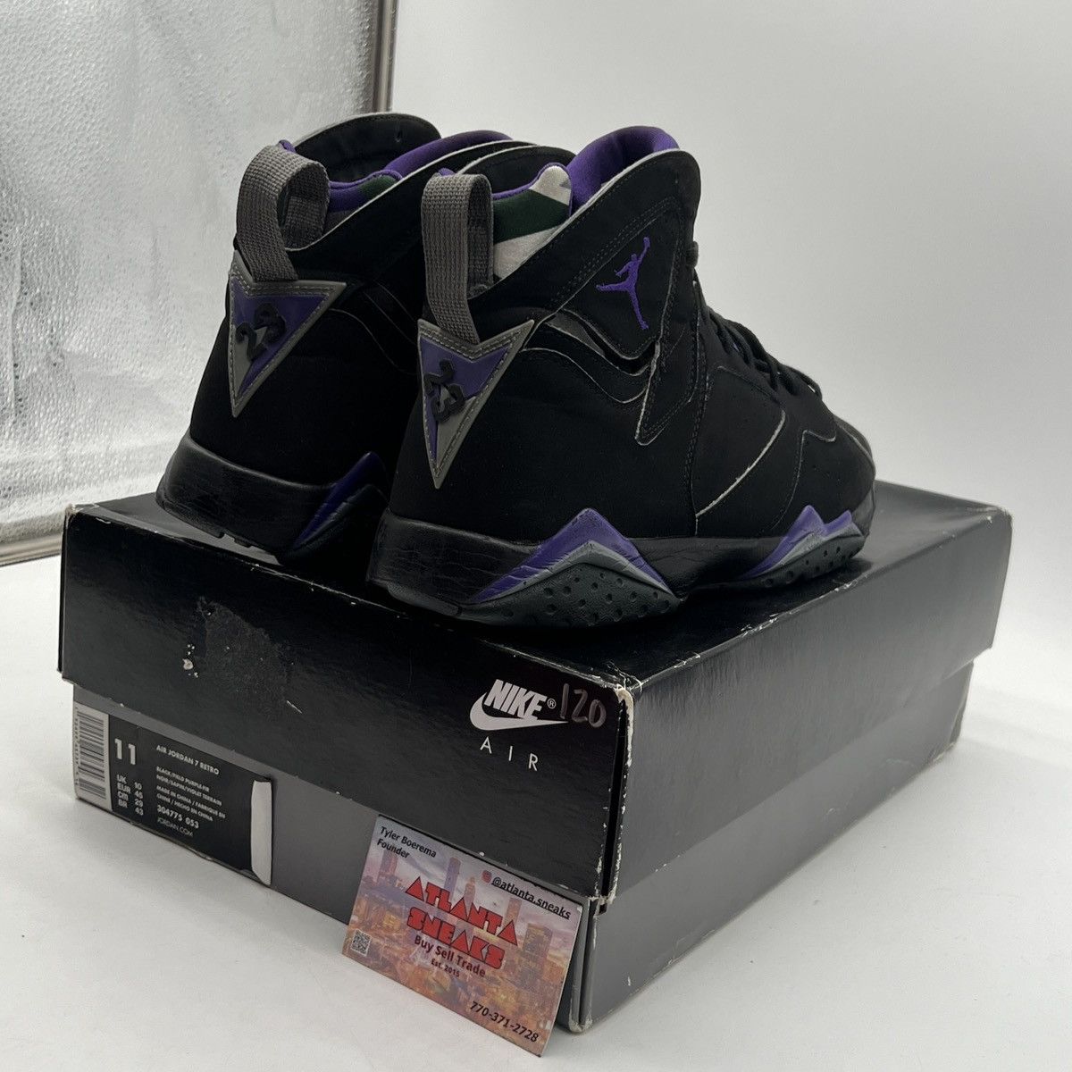 Jordan Brand Air Jordan 7 Ray Allen Size US 11 / EU 44 - 5 Thumbnail