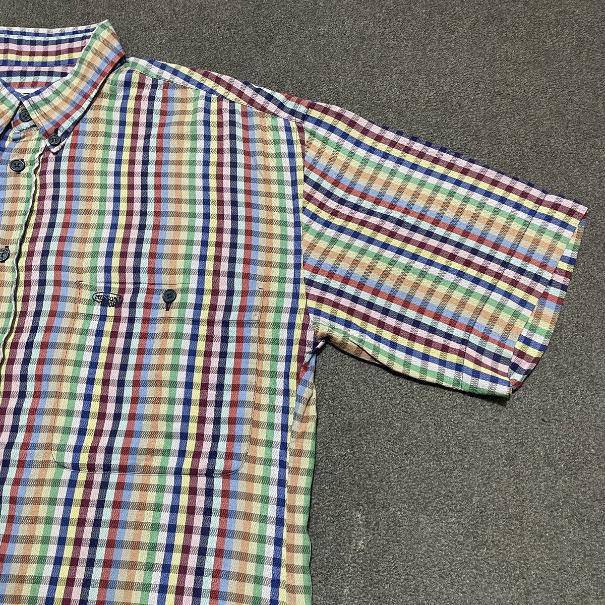 Missoni 90s Missoni Sport Italy Multi Color Striped Shirt Size US XL / EU 56 / 4 - 3 Thumbnail