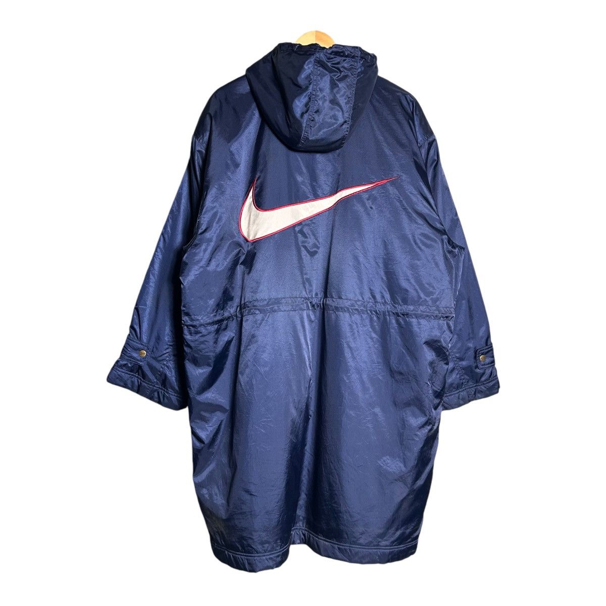 Nike Vintage Nike Big Swoosh Big Logo Jacket Coat Size XXL / US 16-18 / IT 52-54 - 1 Thumbnail