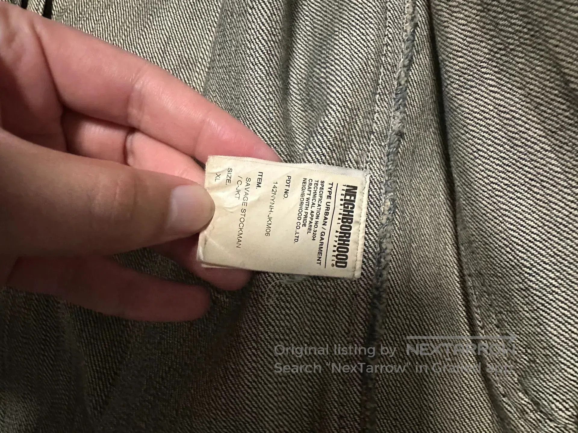 Neighborhood NEIGHBORHOOD Stockman Denim Jacket. Size US XL / EU 56 / 4 - 7 Thumbnail