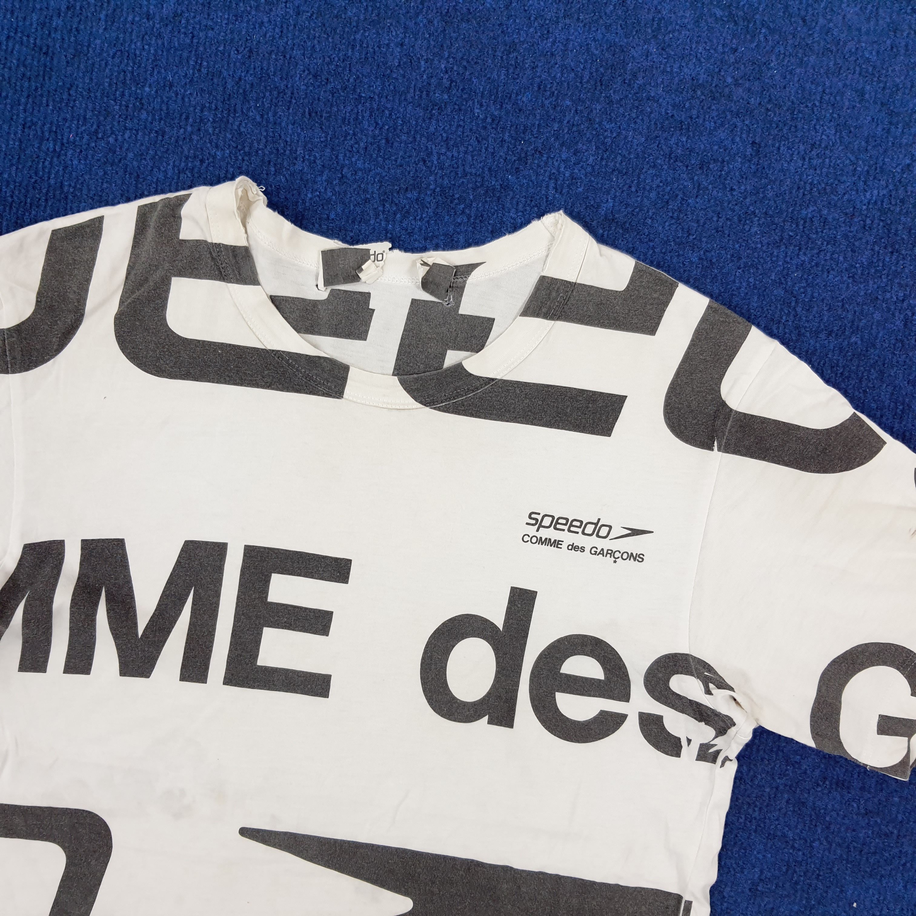 Comme des Garcons × Speedo × Vintage Vintage Speedo x Comme Des Garcons CDG Designer Tshirt Size US S / EU 44-46 / 1 - 2 Thumbnail