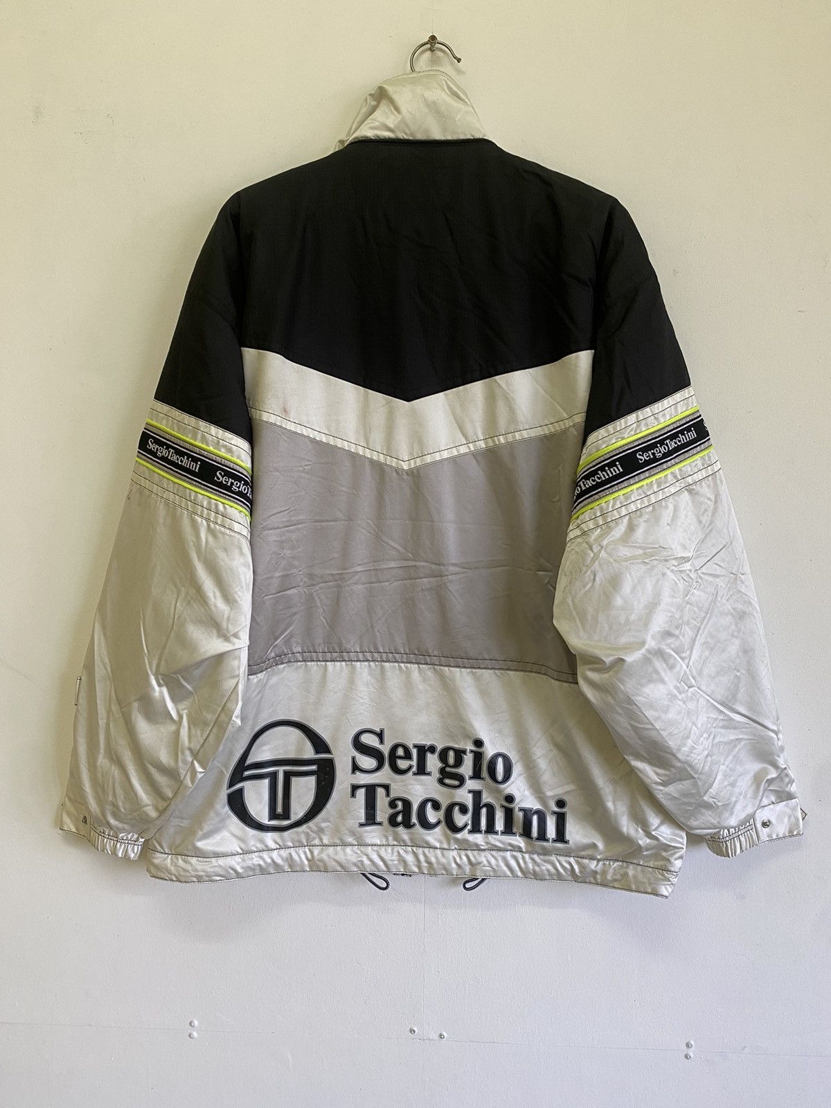 Sergio Tacchini VINTAGE 90S SERGIO TACCHINI WINDBREAKERS Size US XL / EU 56 / 4 - 11 Thumbnail