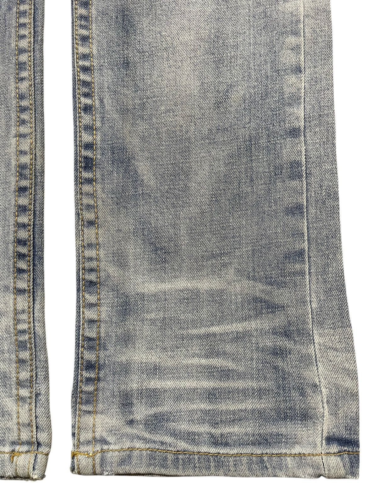 If Six Was Nine Vintage Japanese Brand Faded Wash Distress Cross Wing Style Size US 29 - 8 Thumbnail