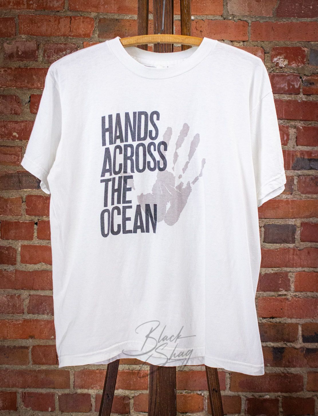 Band Tees Vintage Hands Across the Ocean Concert T Shirt 1989 Size US L / EU 52-54 / 3 - 1 Thumbnail