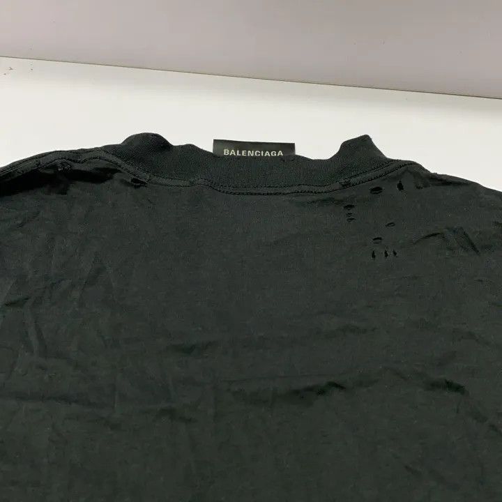 Balenciaga Balenciaga SS23 Letter Print Black T-Shirt 0079-2507 Size US XS / EU 42 / 0 - 4 Thumbnail