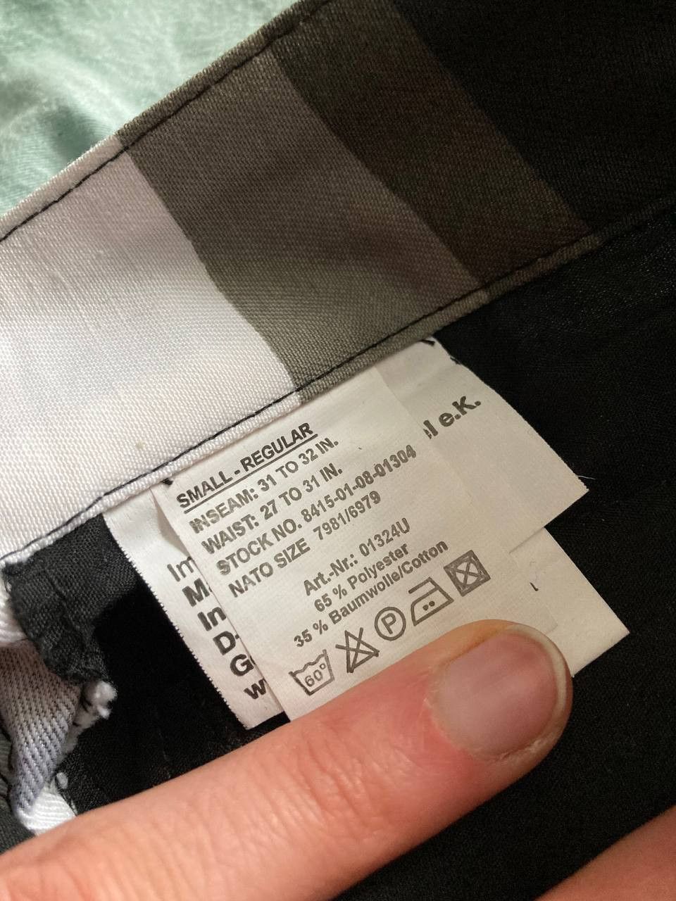 Other Camo Cargo Pants grey/white/black Size US 28 / EU 44 - 10 Thumbnail