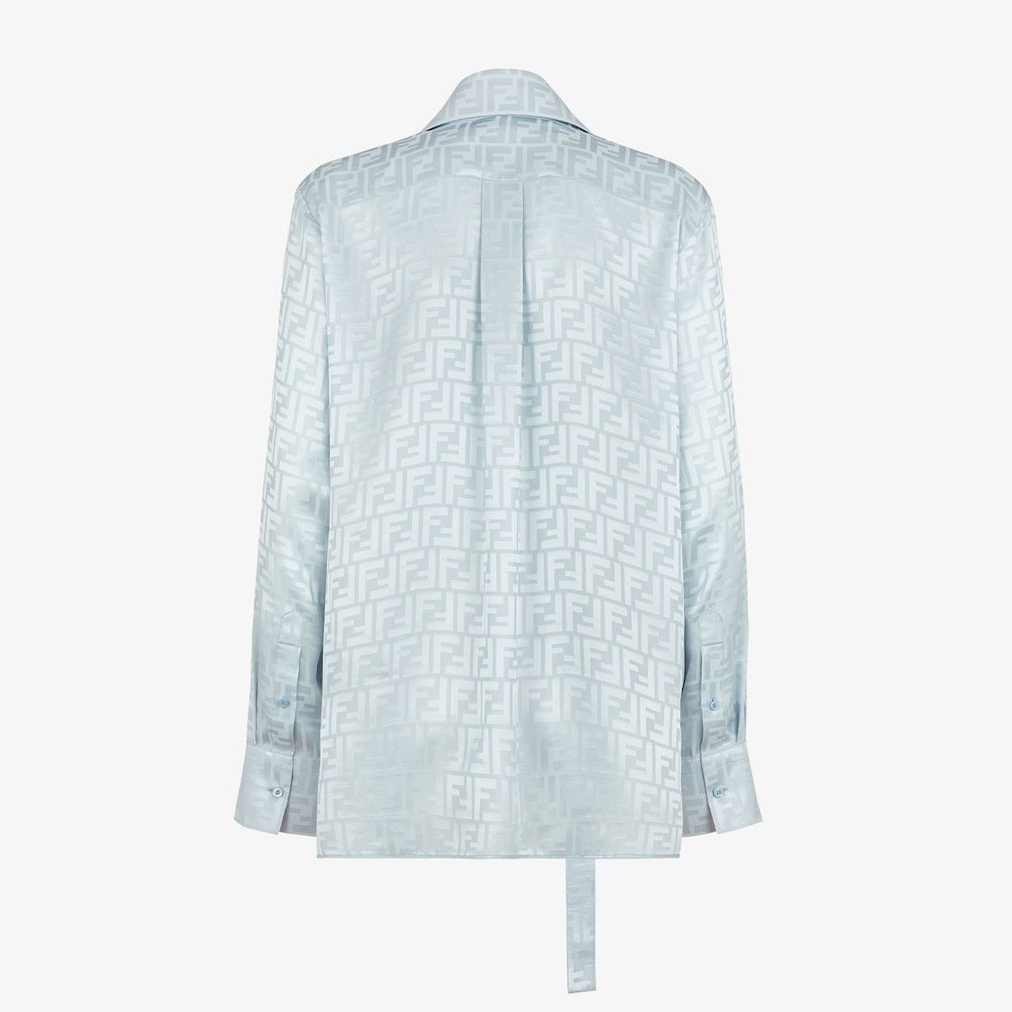 Fendi o1s1wg110825 Shirt in Light Blue Size L / US 10 / IT 46 - 2 Thumbnail