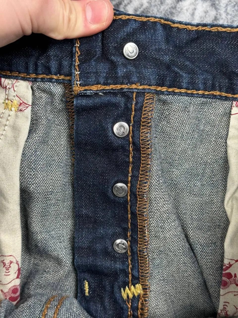 True Religion Share Vintage True Religion Zach Giant Big Denim Jeans Y2K Size US 38 / EU 54 - 14 Thumbnail