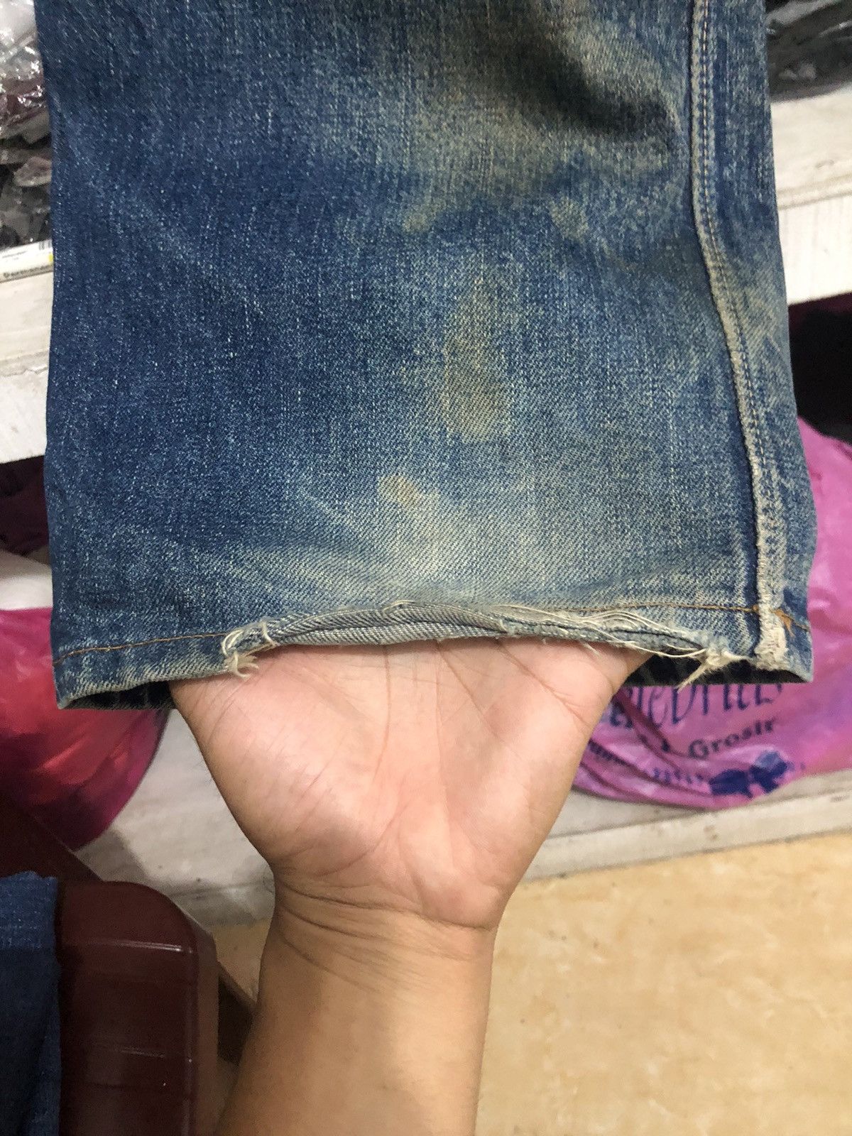 Japanese Brand × Warehouse Vintage Warehouse Gold Line Selvedge denim Size US 32 / EU 48 - 4 Thumbnail