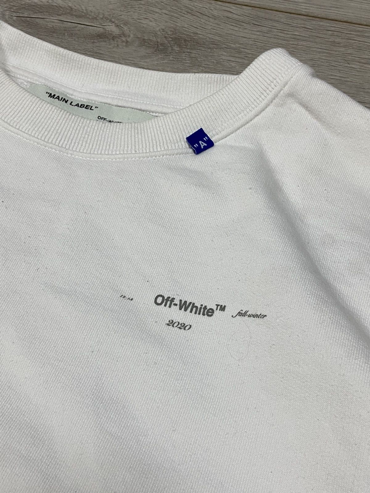 Off-White Off-White unfinished diagonal arrows sweatshirt Size US XL / EU 56 / 4 - 6 Thumbnail