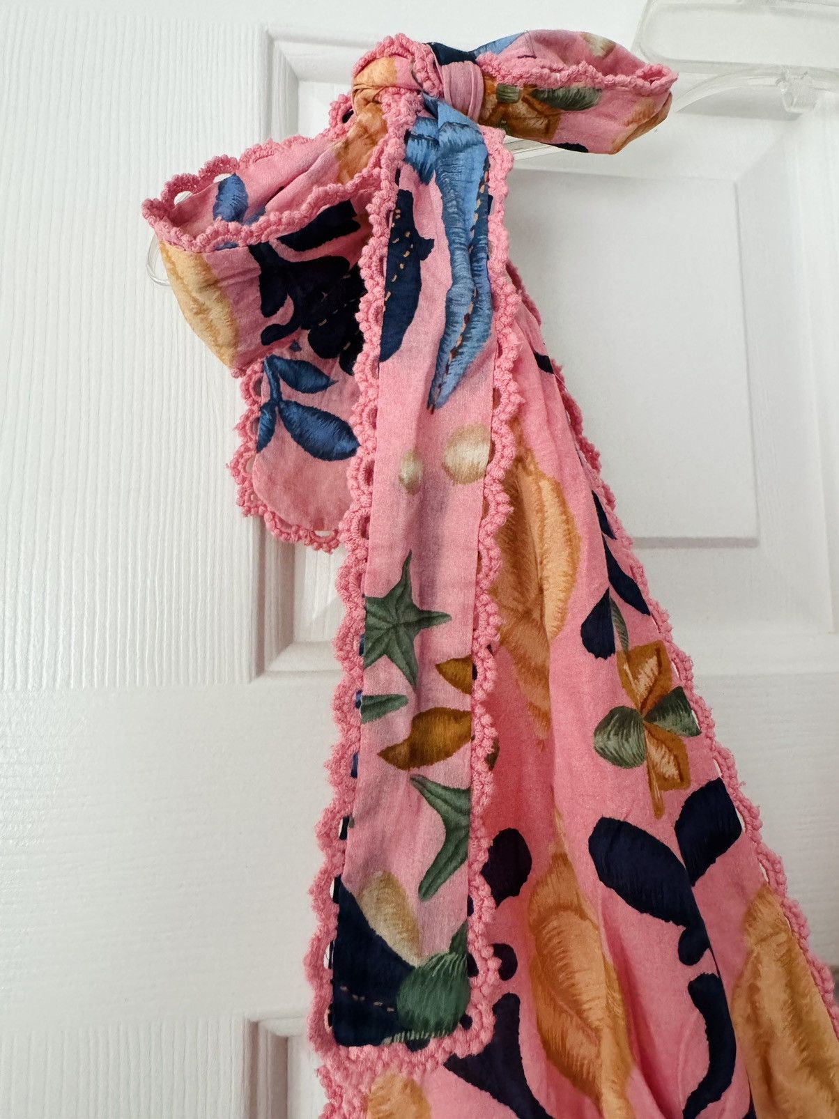 Farm Rio Farm Rio Seashell Tapestry Sleeveless Midi Dress, Size XS Size XS / US 0-2 / IT 36-38 - 7 Thumbnail